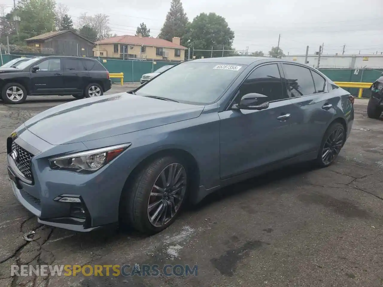1 fotografías del automóvil dañado JN1FV7DR3PM590665 INFINITI Q50 2023