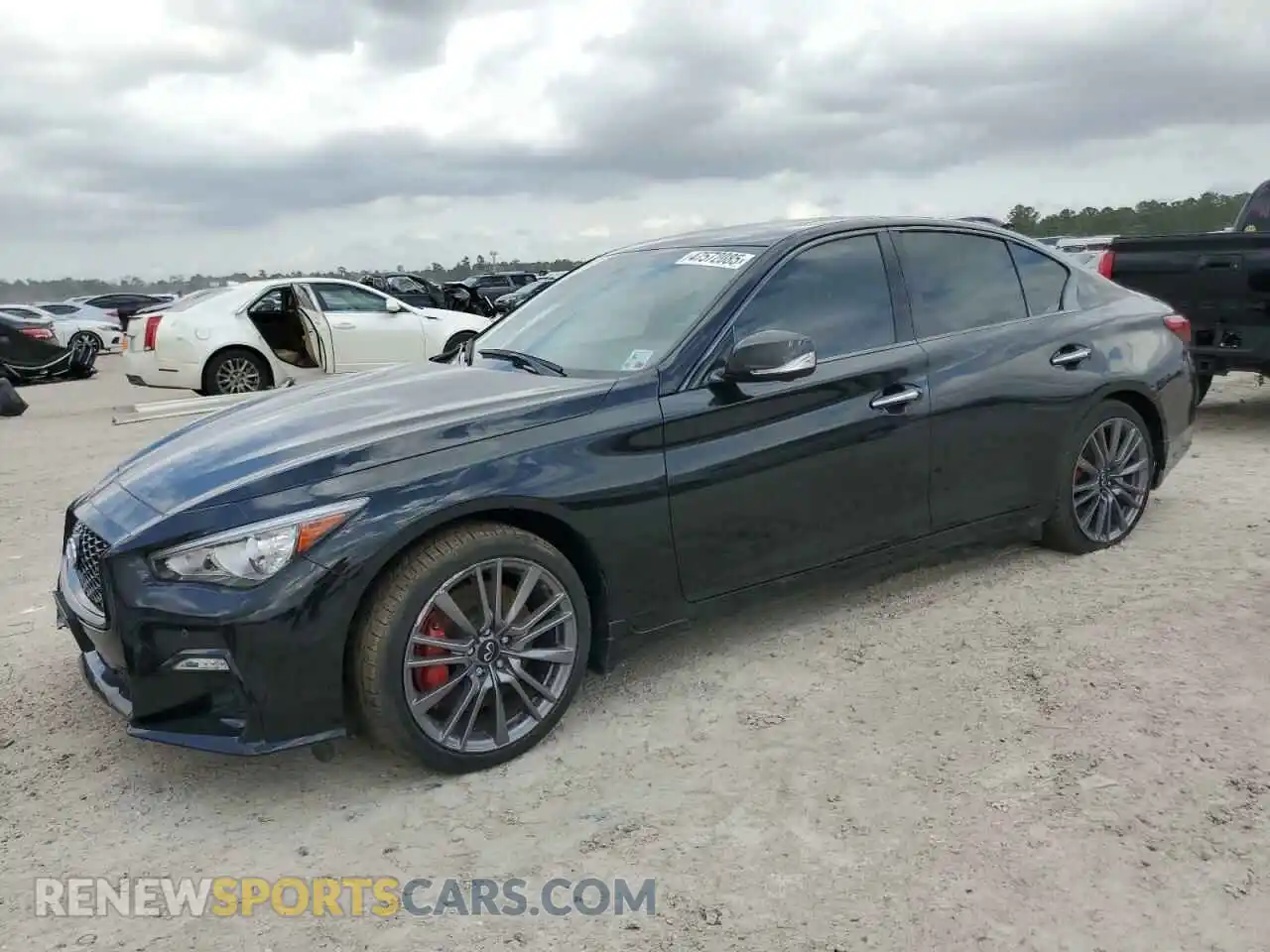 1 fotografías del automóvil dañado JN1FV7DR5PM590666 INFINITI Q50 2023