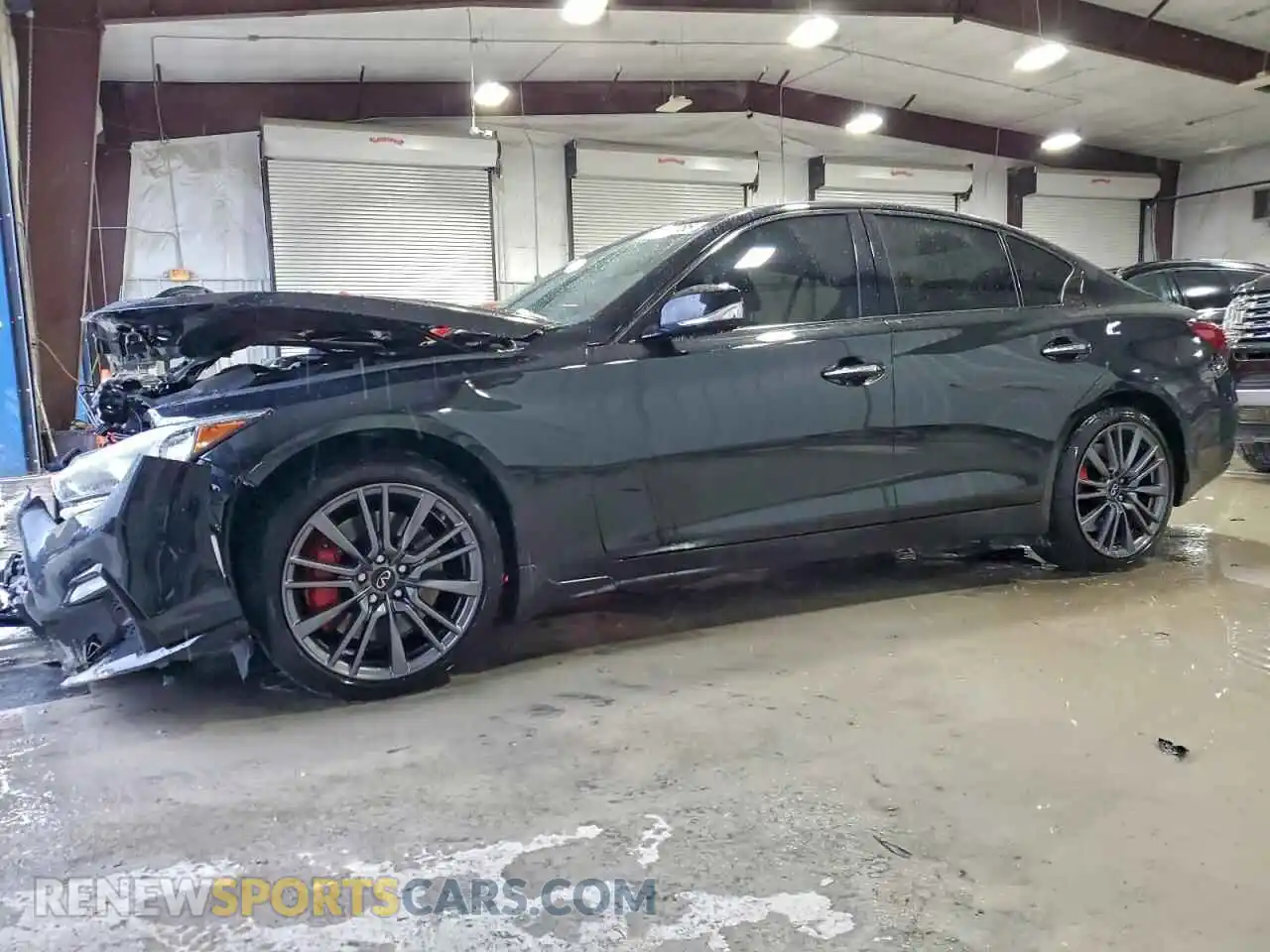 1 fotografías del automóvil dañado JN1FV7DR8PM590922 INFINITI Q50 2023
