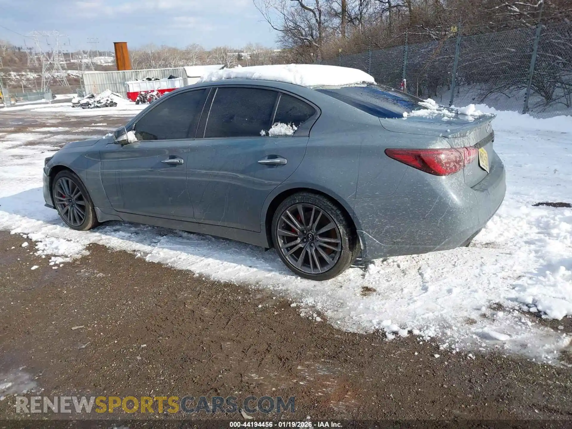 3 fotografías del automóvil dañado JN1FV7DRXPM590016 INFINITI Q50 2023