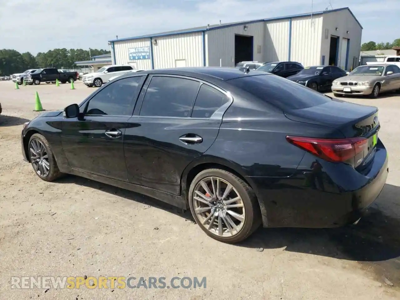 2 fotografías del automóvil dañado JN1FV7DRXPM590873 INFINITI Q50 2023