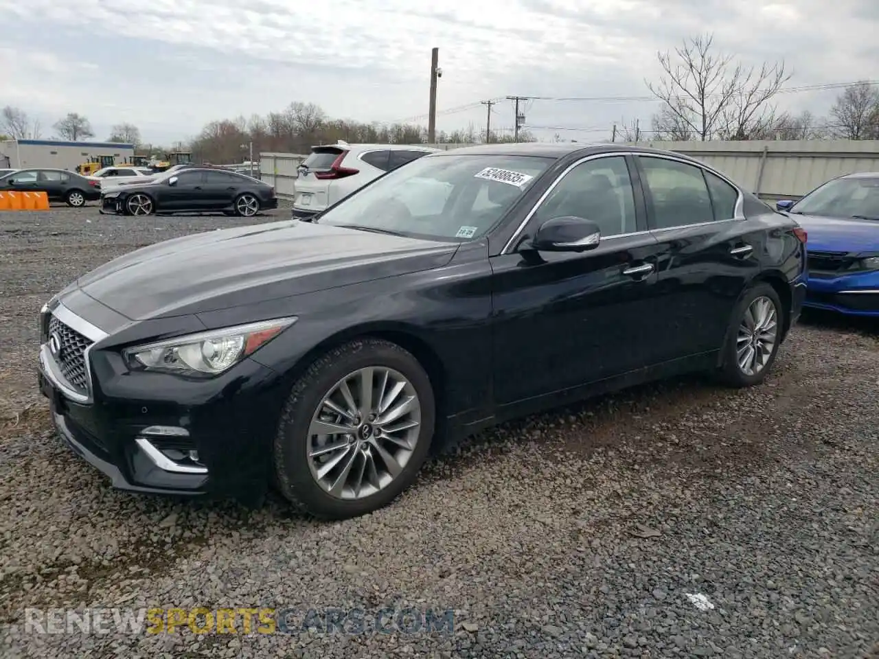 1 fotografías del automóvil dañado JN1EV7BR8RM630482 INFINITI Q50 2024
