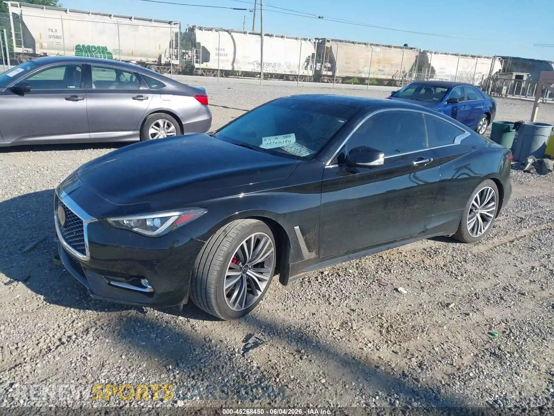 2 Photograph of a damaged car JN1EV7KK5MM410423 INFINITI Q60 2021