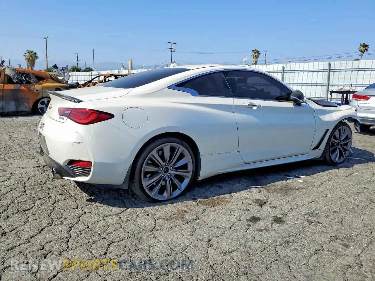 3 Photograph of a damaged car JN1FV7LK7MM530033 INFINITI Q60 2021