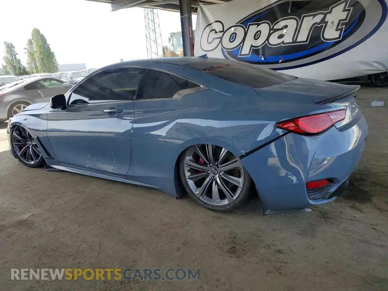 2 Photograph of a damaged car JN1FV7LKXMM530530 INFINITI Q60 2021