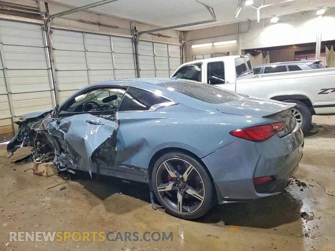 2 Photograph of a damaged car JN1FV7LL0MM560483 INFINITI Q60 2021