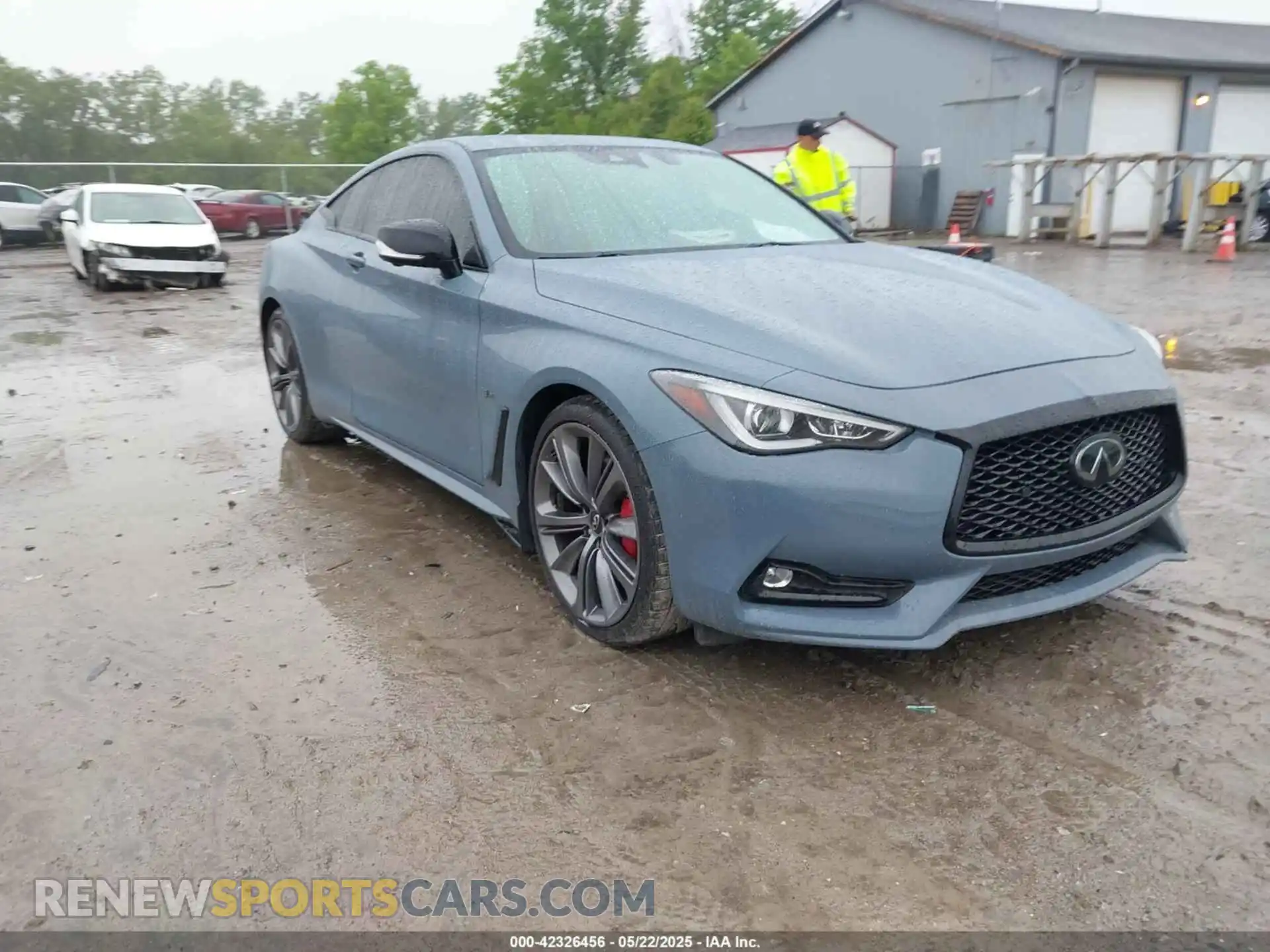 1 Фотография поврежденного автомобиля JN1FV7LL1MM560587 INFINITI Q60 2021