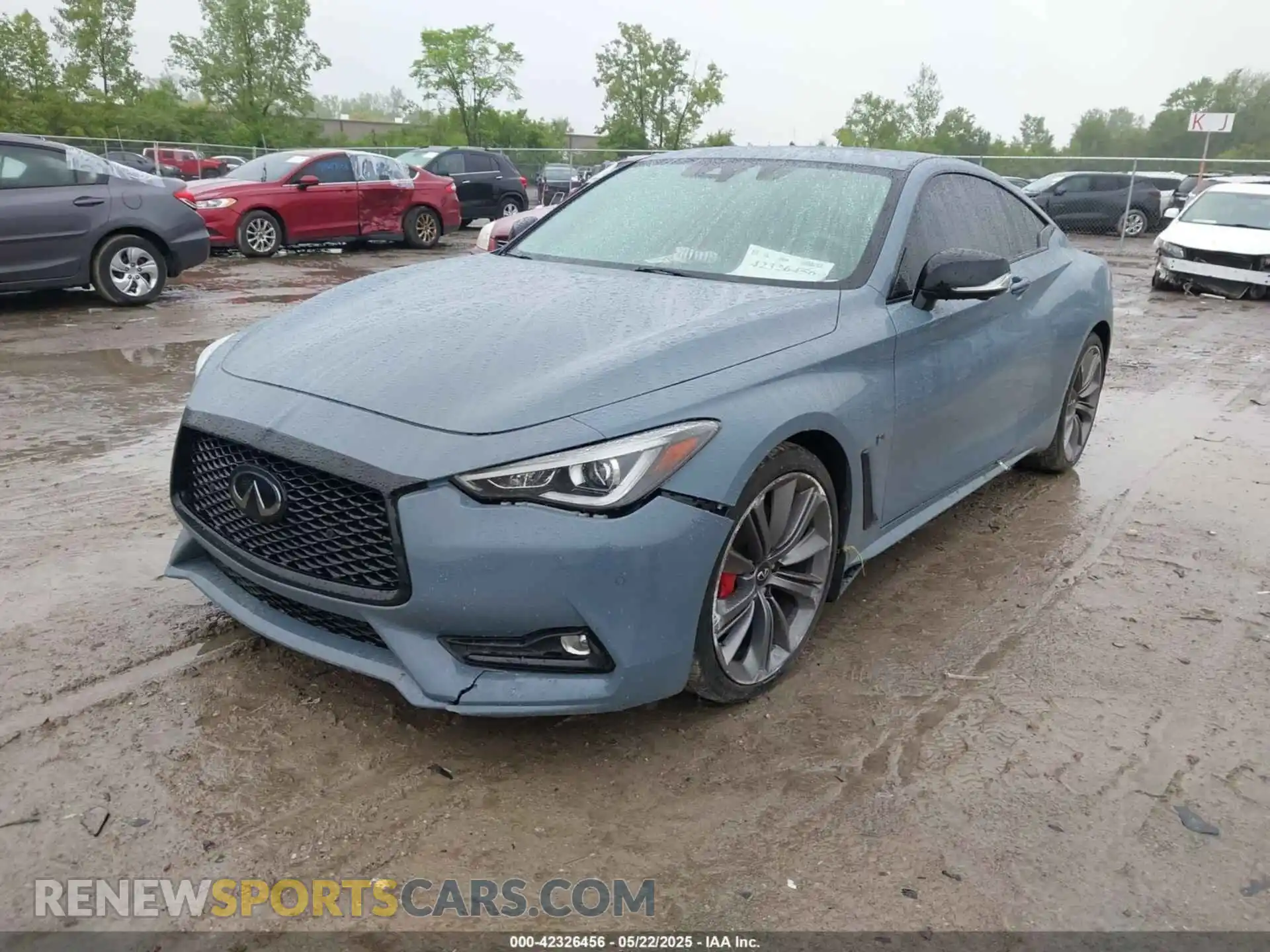 2 Фотография поврежденного автомобиля JN1FV7LL1MM560587 INFINITI Q60 2021
