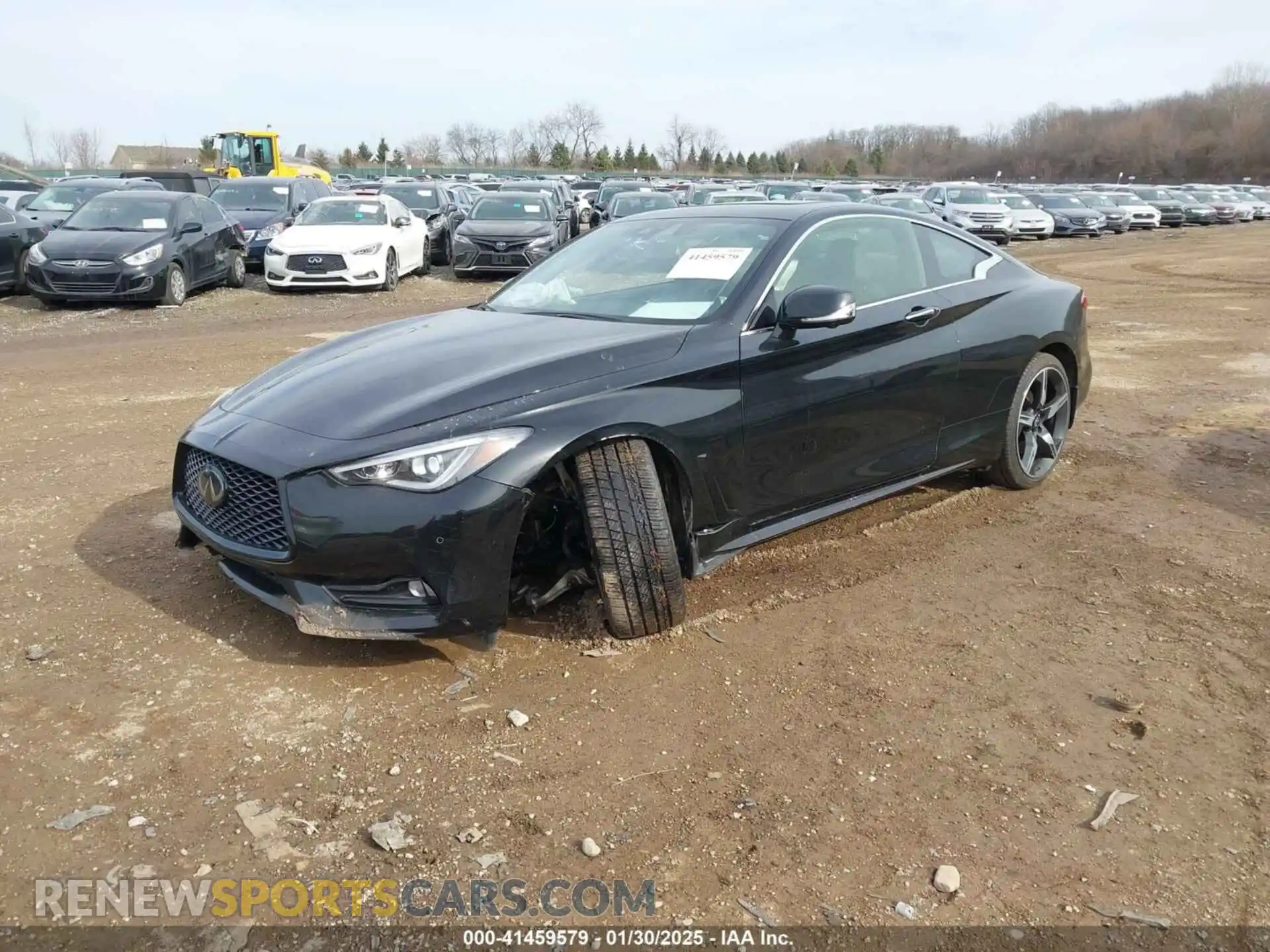 2 Photograph of a damaged car JN1FV7LL4MM560101 INFINITI Q60 2021