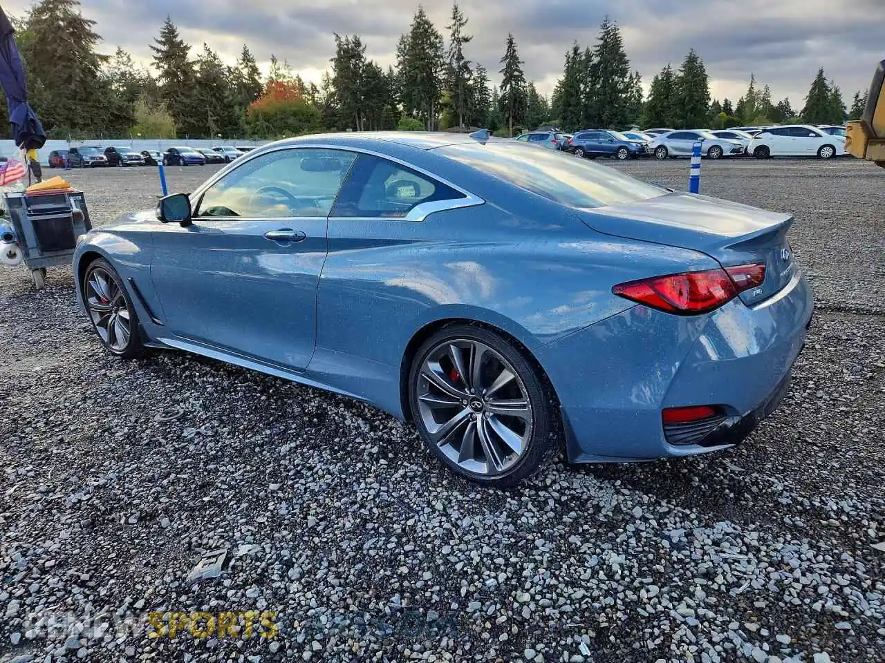2 Photograph of a damaged car JN1FV7LL6MM560116 INFINITI Q60 2021