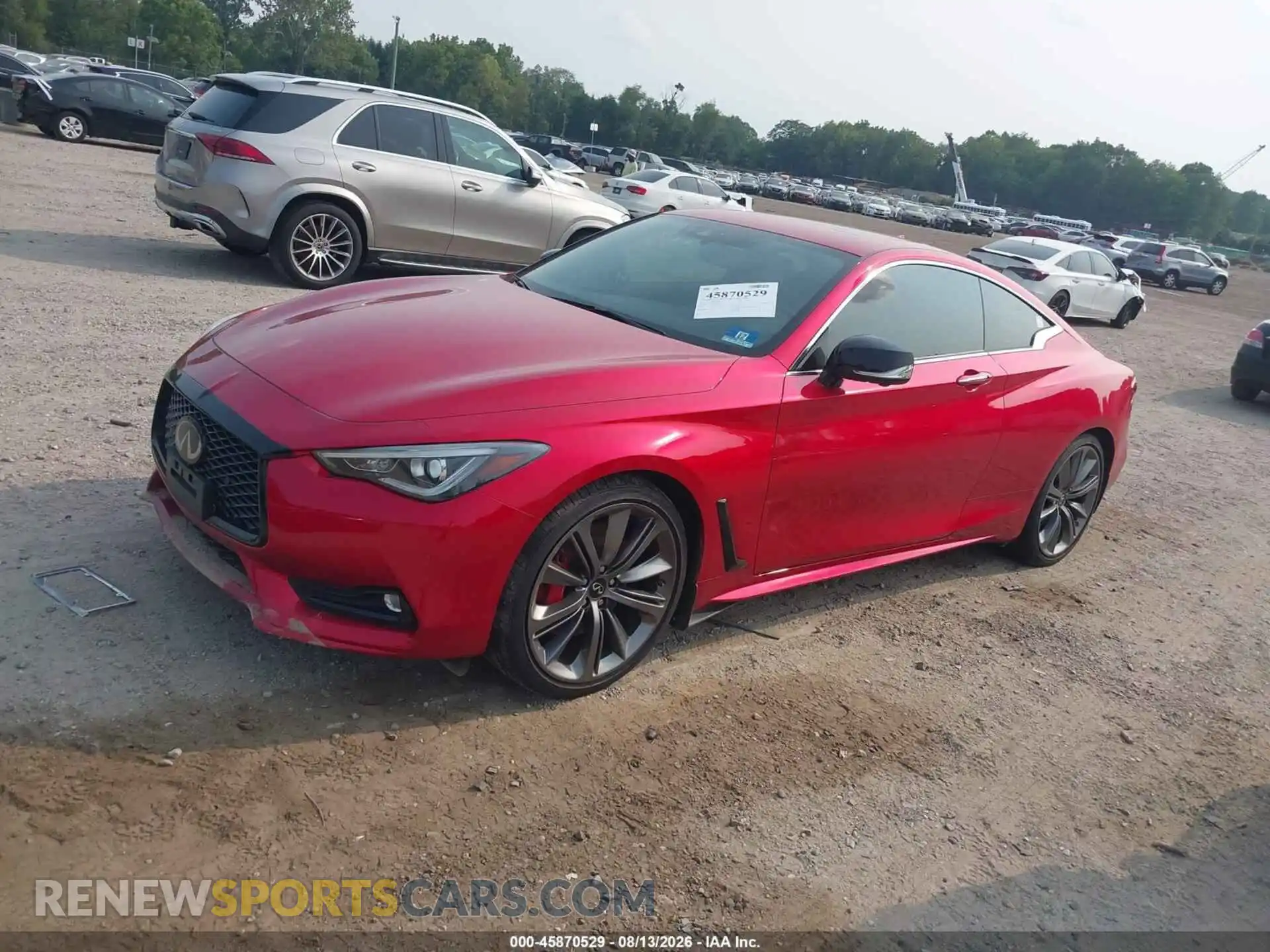 2 Photograph of a damaged car JN1FV7LL6MM560181 INFINITI Q60 2021