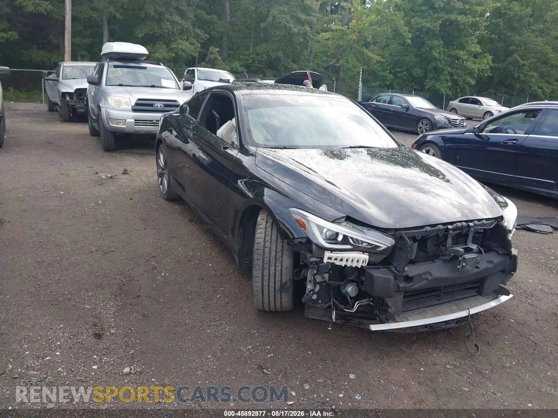 1 Photograph of a damaged car JN1FV7LL6MM560455 INFINITI Q60 2021