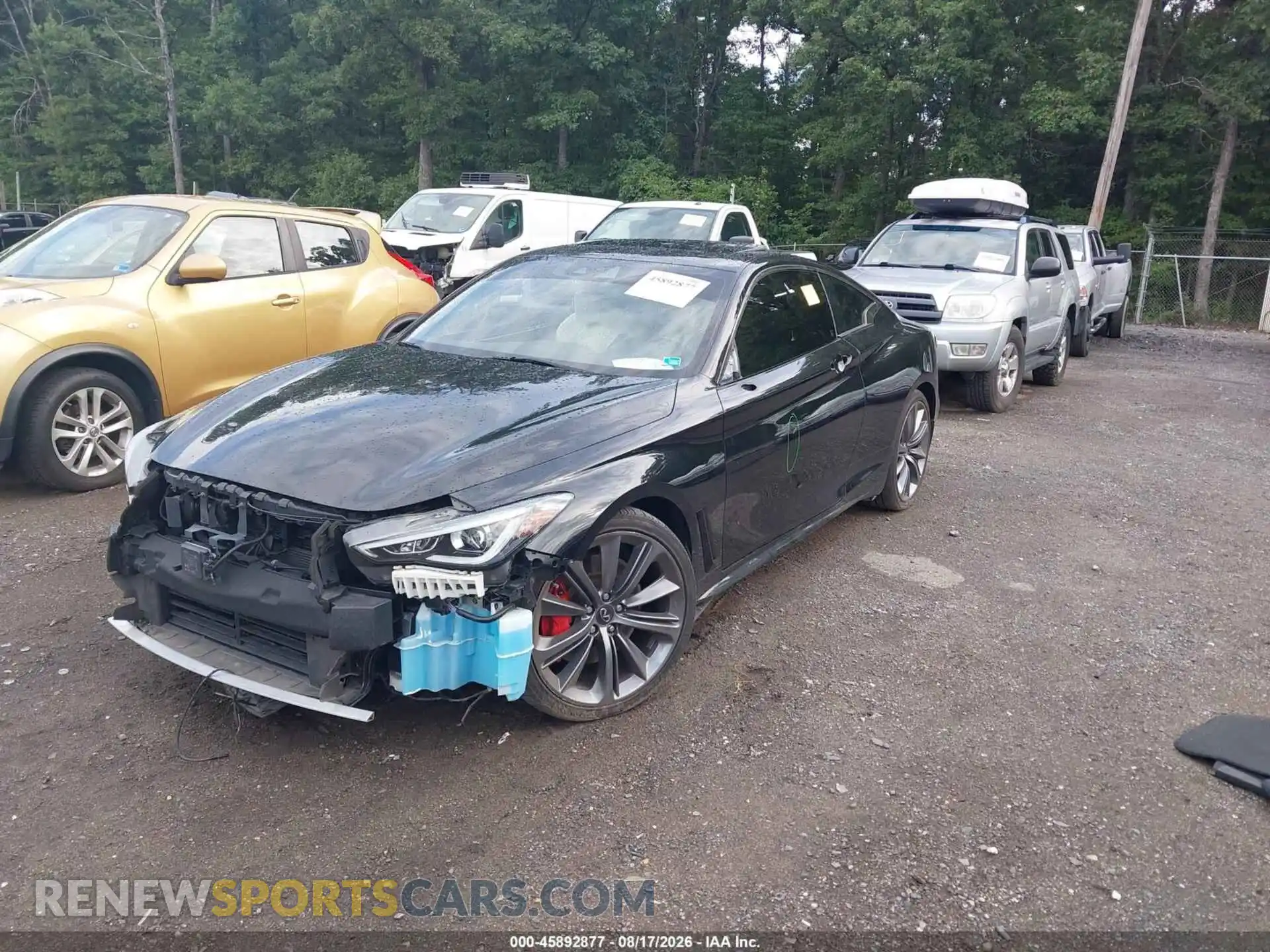 2 Photograph of a damaged car JN1FV7LL6MM560455 INFINITI Q60 2021