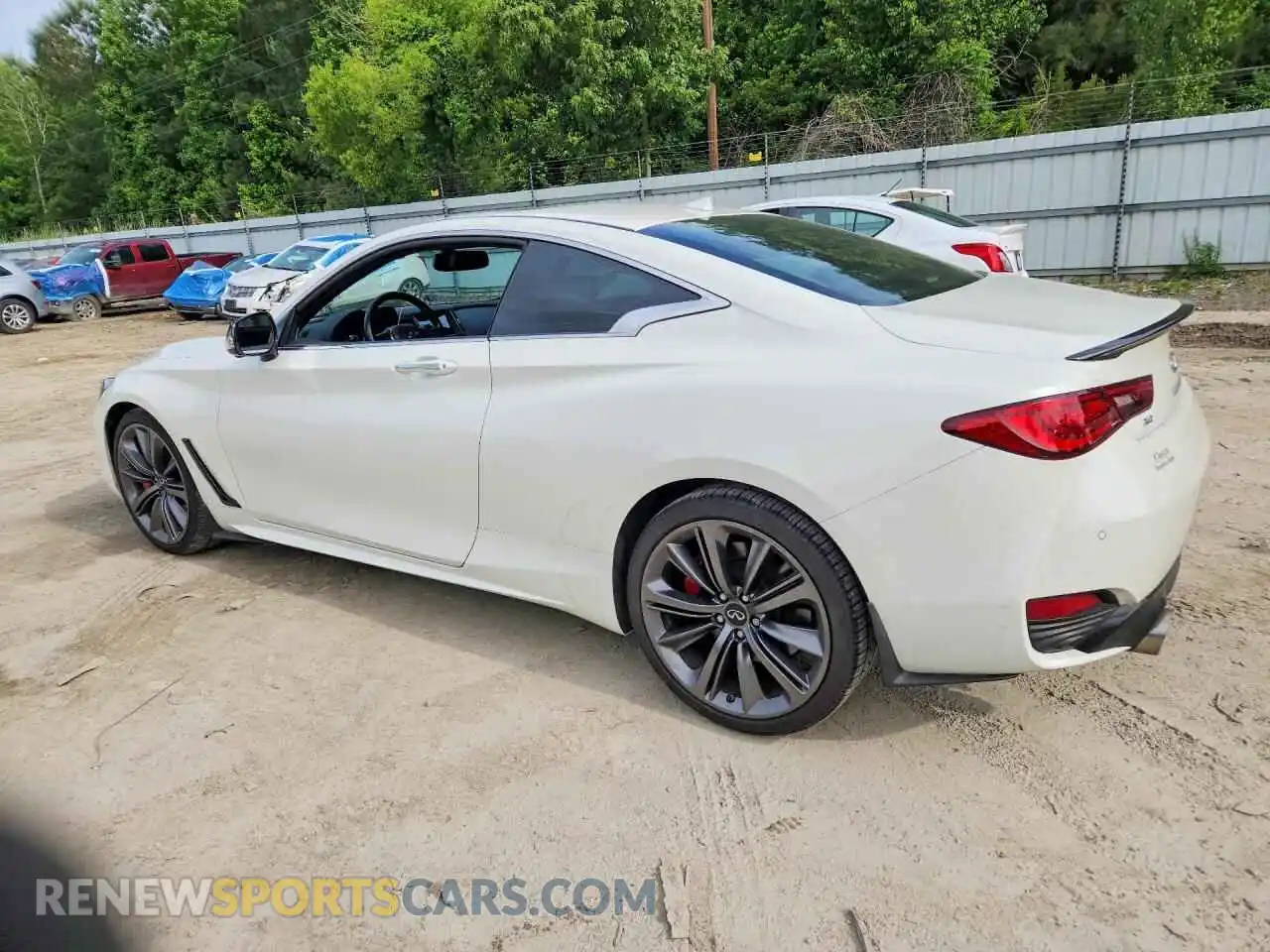 2 Photograph of a damaged car JN1FV7LLXMM560183 INFINITI Q60 2021