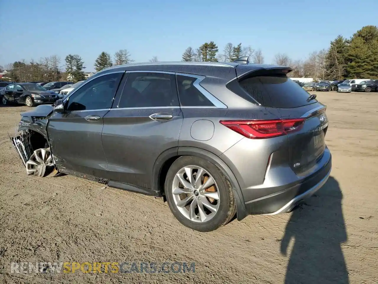 2 Photograph of a damaged car 3PCAJ5M33KF147808 INFINITI QX50 2019