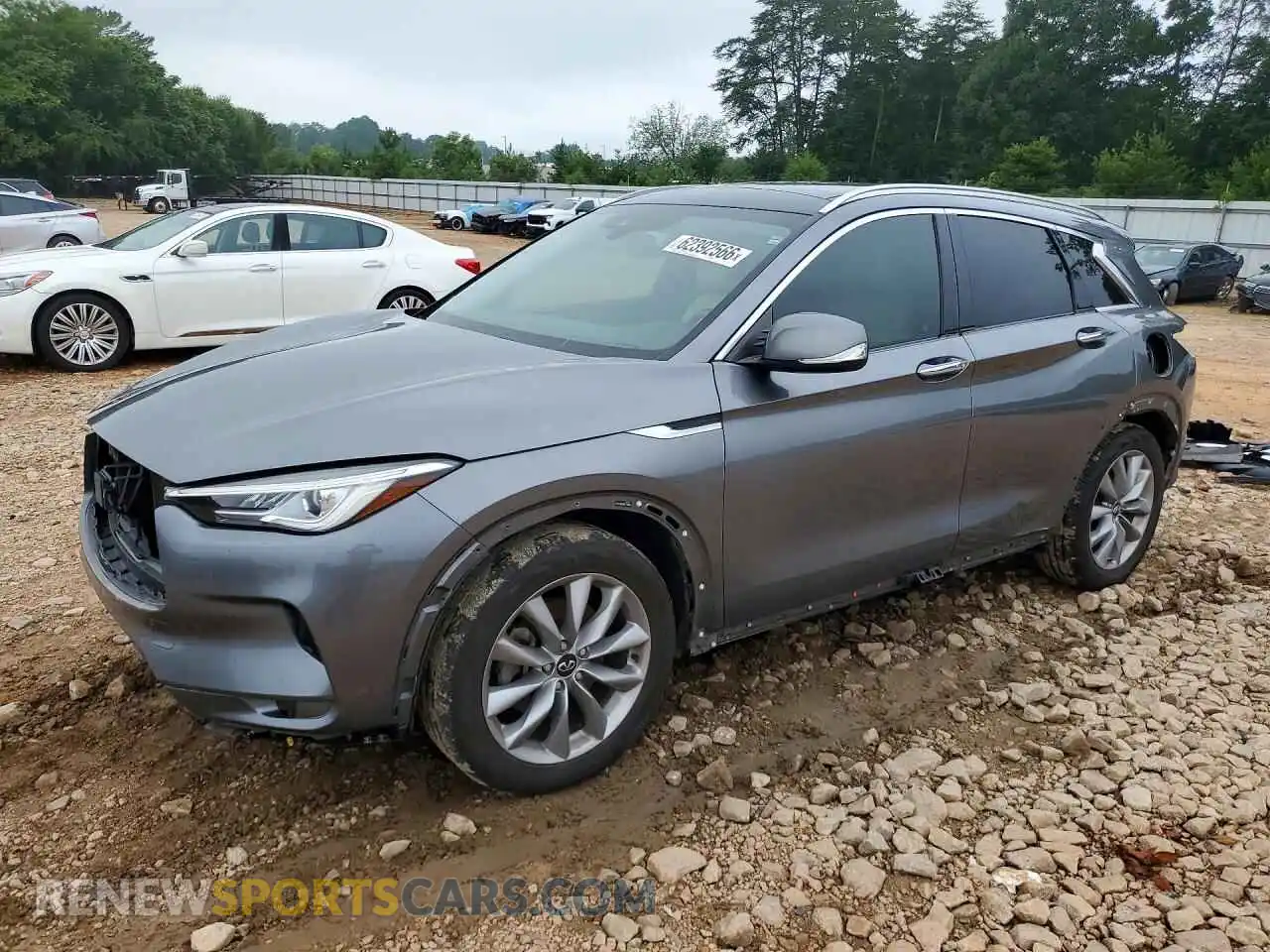 1 Фотография поврежденного автомобиля 3PCAJ5BA0MF112406 INFINITI QX50 2021