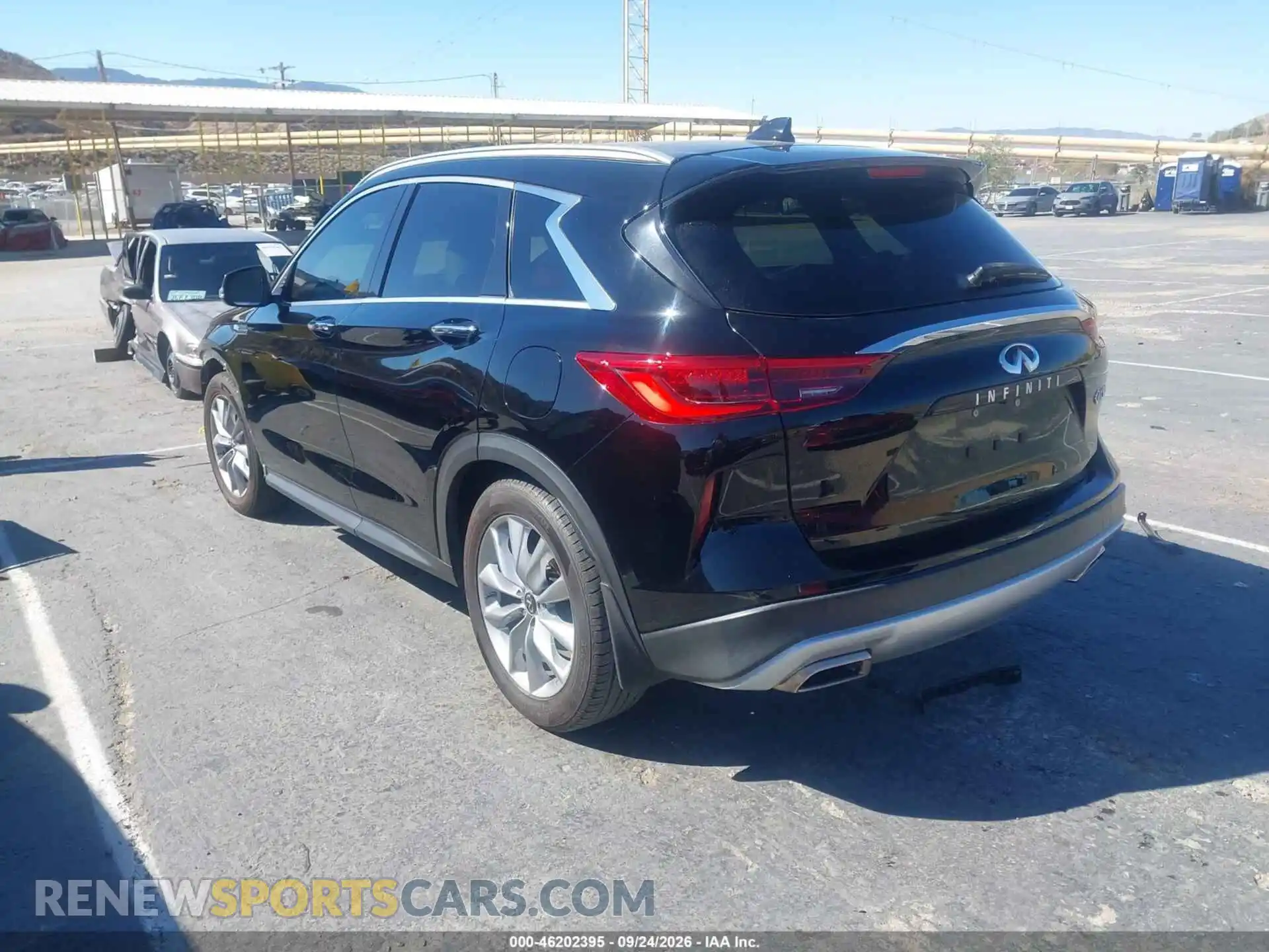 3 fotografías del automóvil dañado 3PCAJ5BA4MF110299 INFINITI QX50 2021