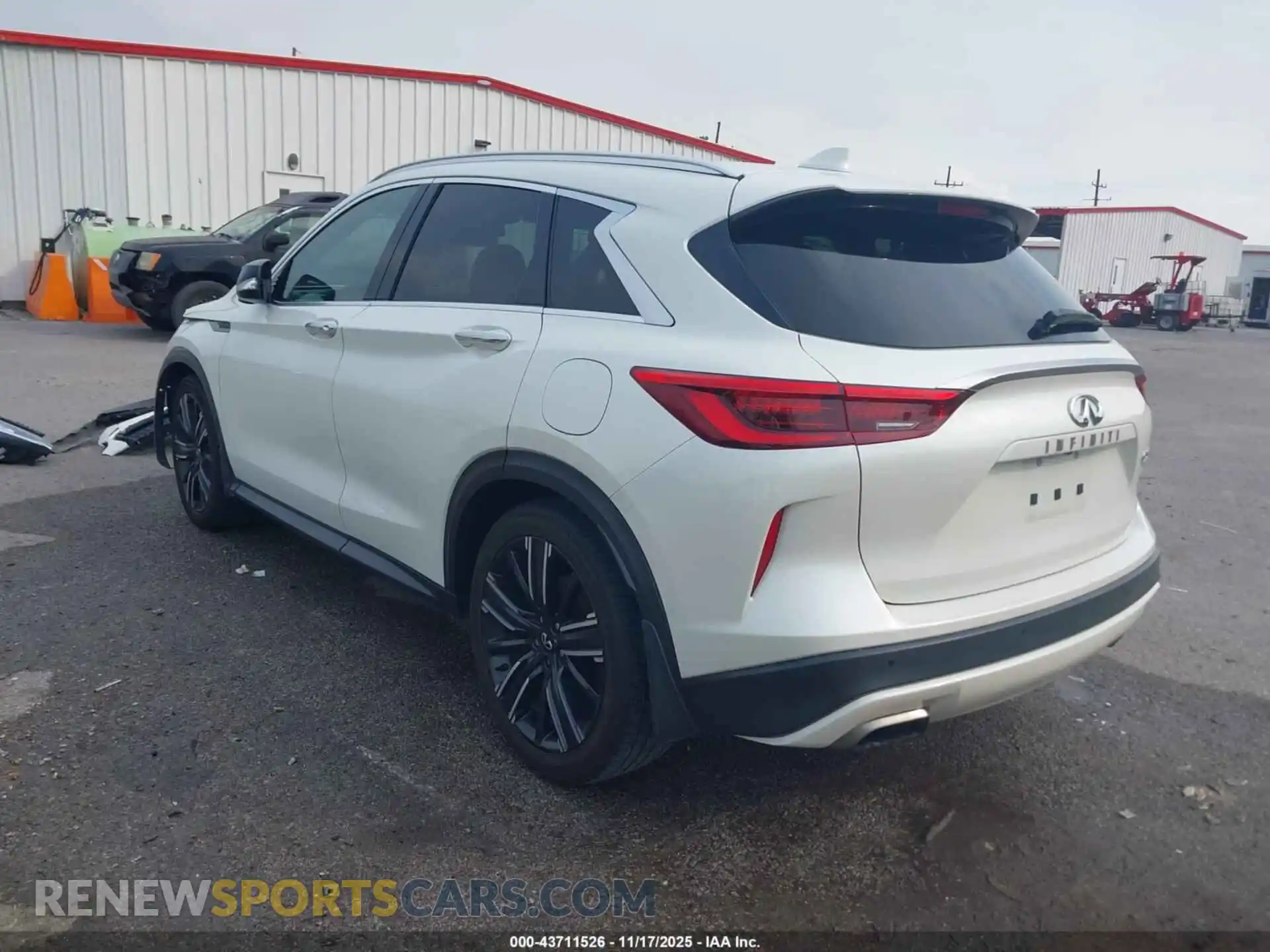 3 Фотография поврежденного автомобиля 3PCAJ5BA4MF114594 INFINITI QX50 2021