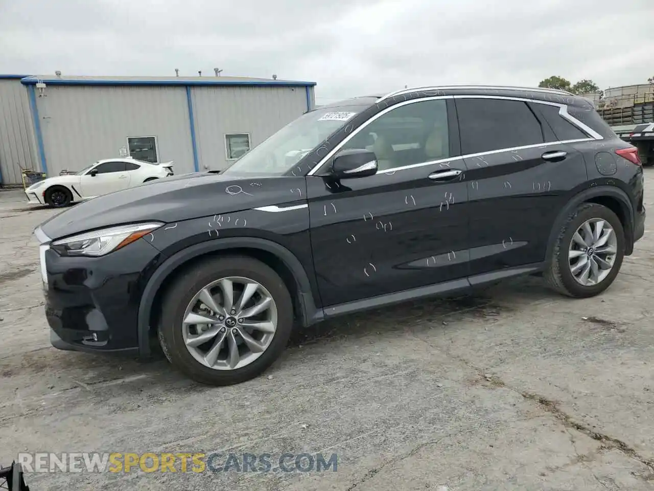 1 Photograph of a damaged car 3PCAJ5CA9MF103783 INFINITI QX50 2021