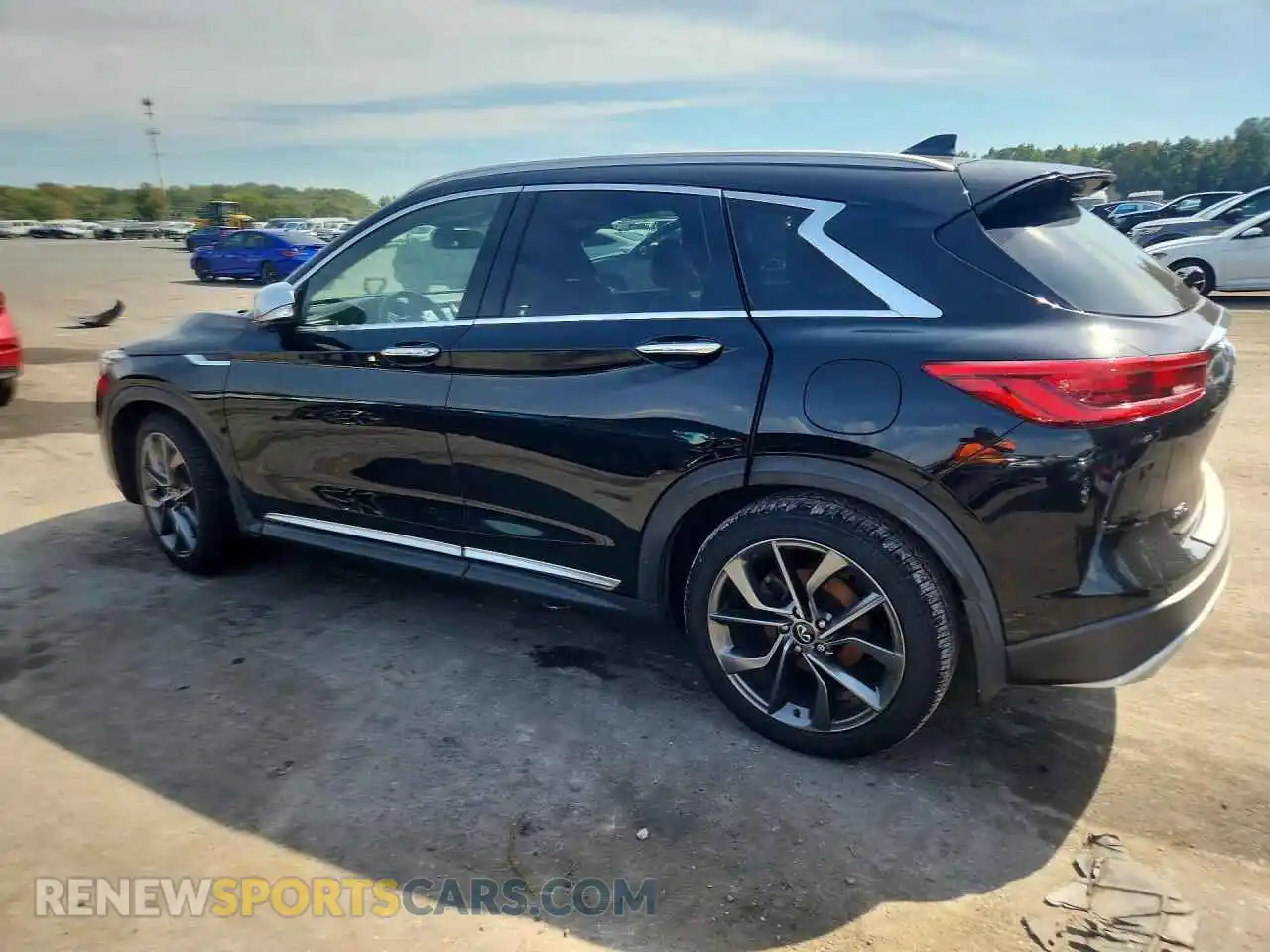 2 Фотография поврежденного автомобиля 3PCAJ5DB0MF120284 INFINITI QX50 2021