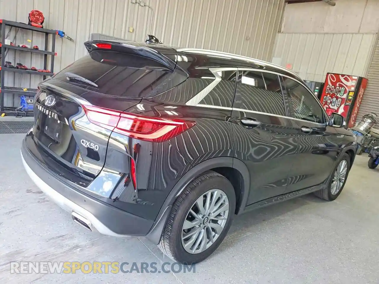 3 fotografías del automóvil dañado 3PCAJ5BA9RF114808 INFINITI QX50 2024