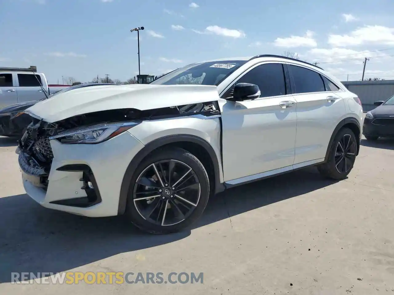 1 Фотография поврежденного автомобиля 3PCAJ5LRXPF106623 INFINITI QX55 SENSO 2023