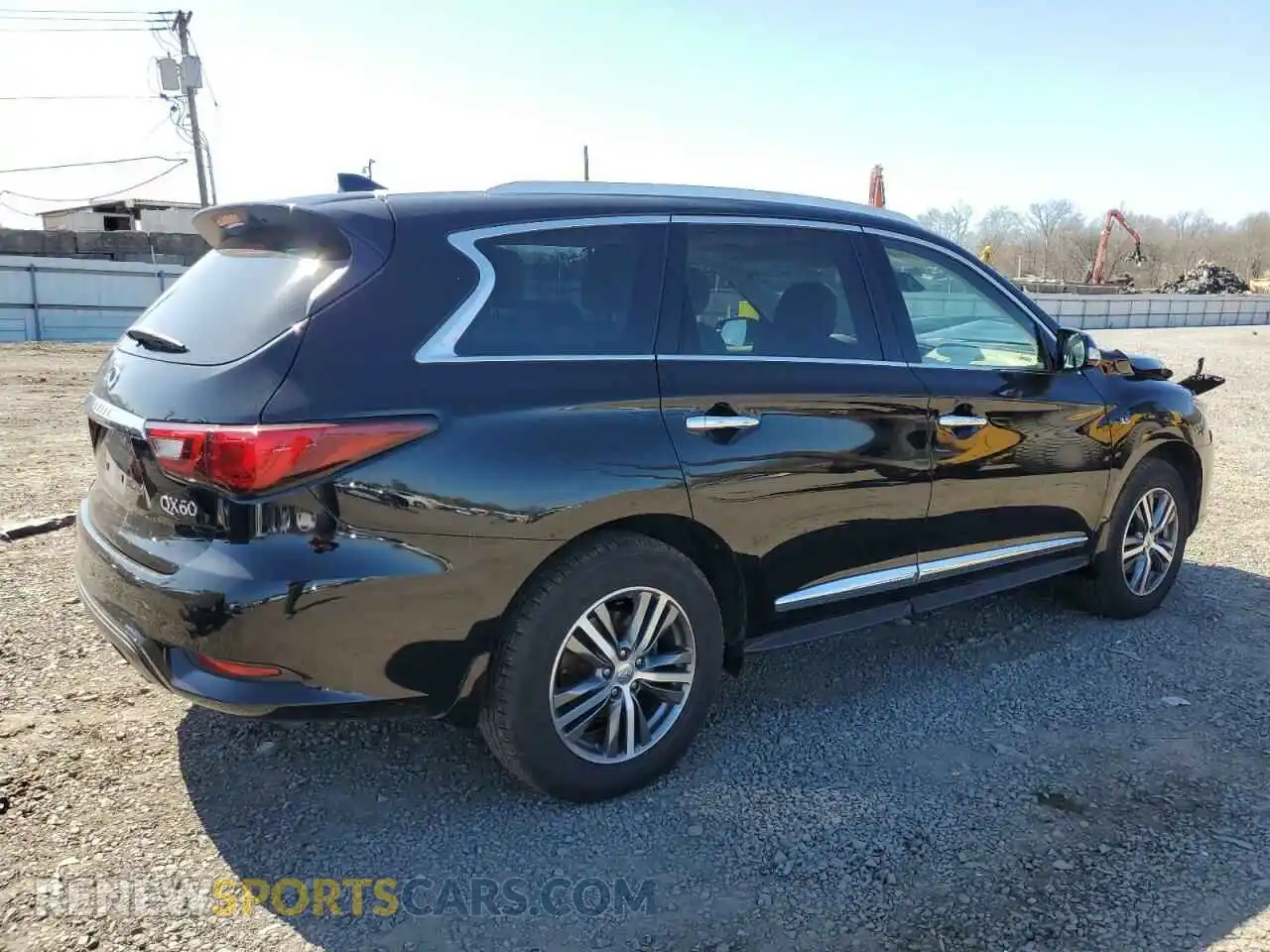 3 Photograph of a damaged car 5N1DL0MM4LC504040 INFINITI QX60 2020