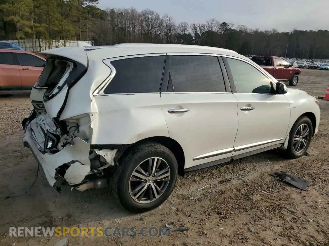 3 Photograph of a damaged car 5N1DL0MM5LC539170 INFINITI QX60 2020