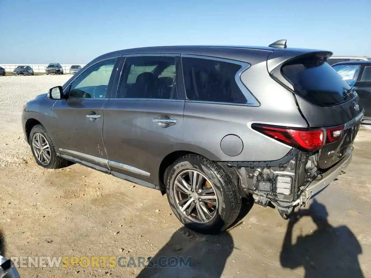 2 Photograph of a damaged car 5N1DL0MM9LC526227 INFINITI QX60 2020