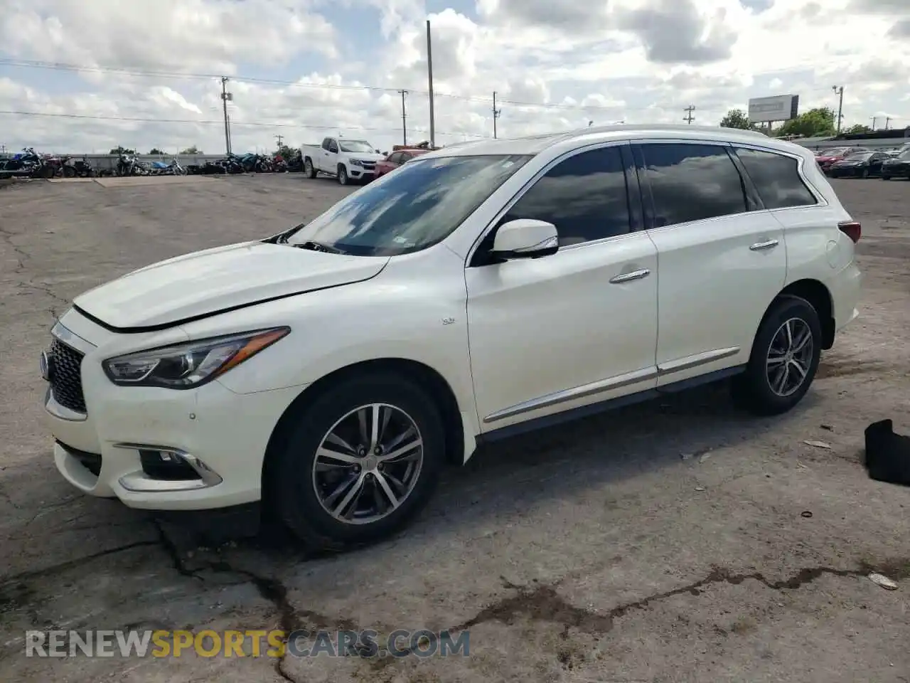 1 fotografías del automóvil dañado 5N1DL0MN6LC508115 INFINITI QX60 2020