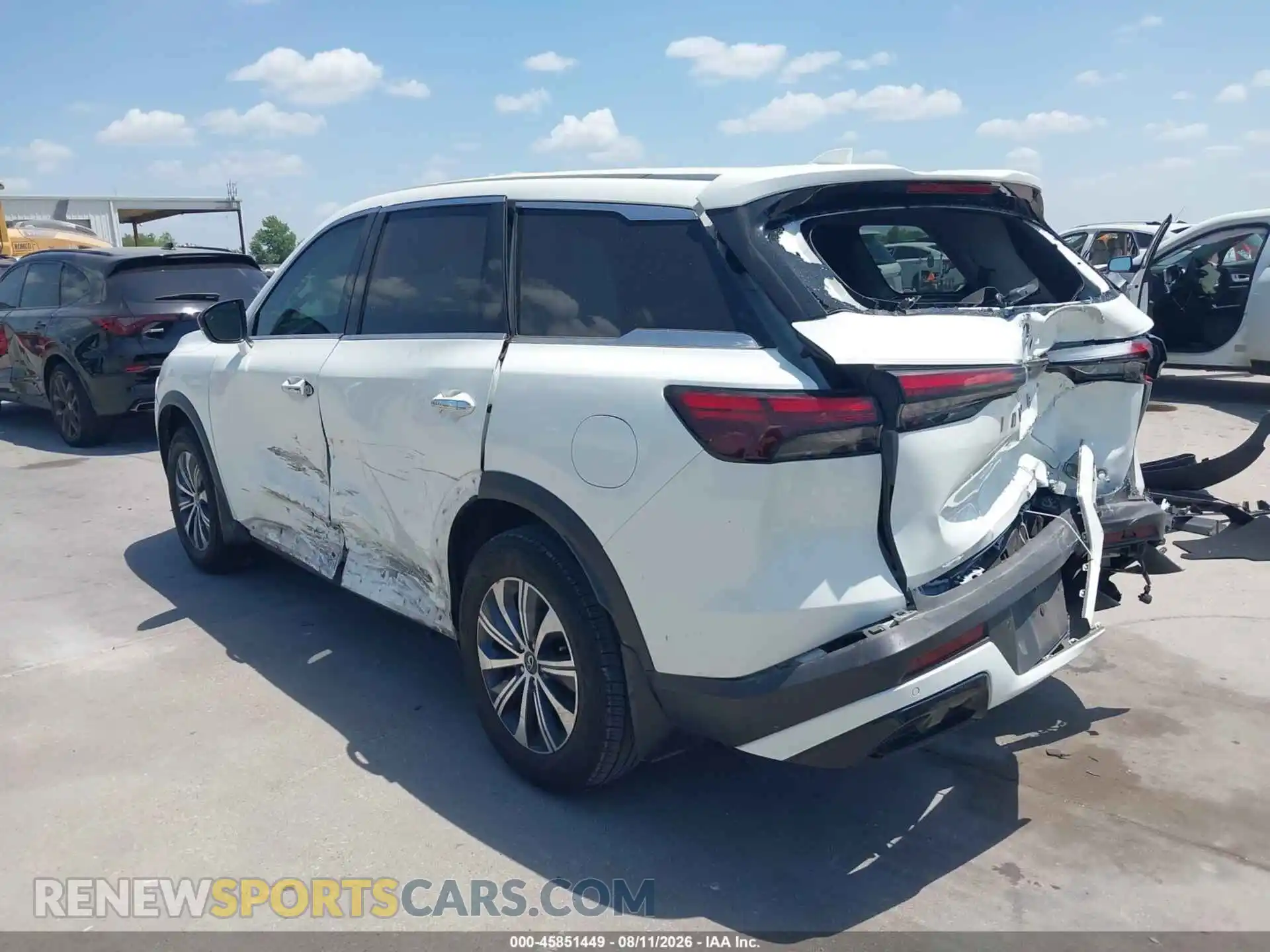 3 Фотография поврежденного автомобиля 5N1DL1ER0NC333516 INFINITI QX60 2022