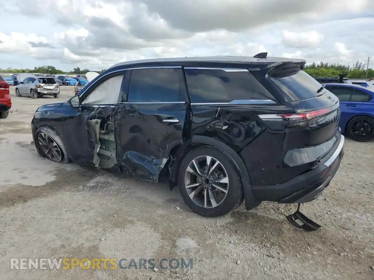 2 Фотография поврежденного автомобиля 5N1DL1FRXNC331125 INFINITI QX60 2022