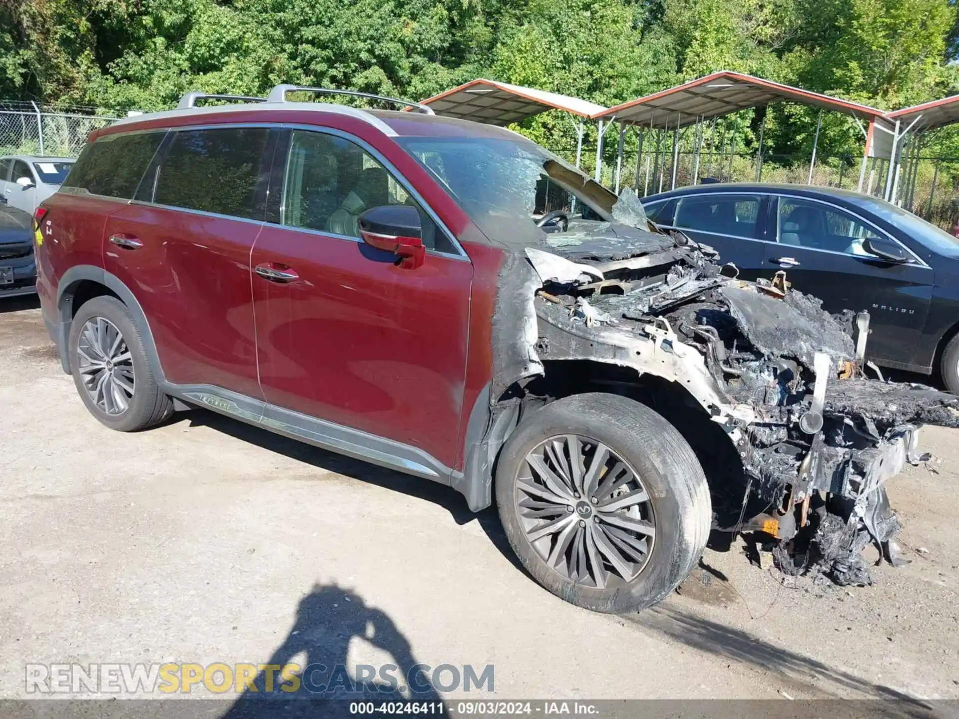 1 Фотография поврежденного автомобиля 5N1DL1GS7NC332783 INFINITI QX60 2022