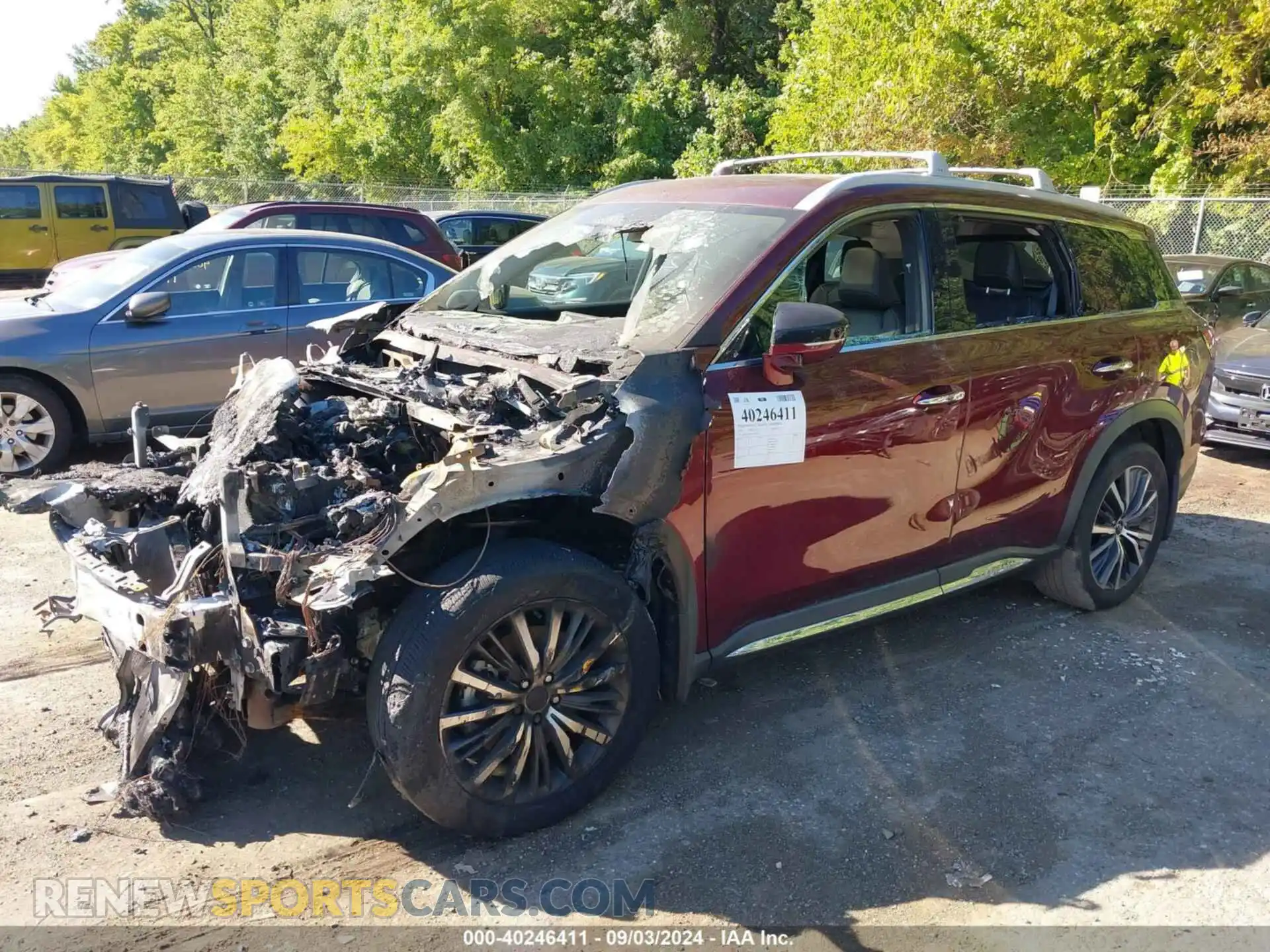 2 Фотография поврежденного автомобиля 5N1DL1GS7NC332783 INFINITI QX60 2022