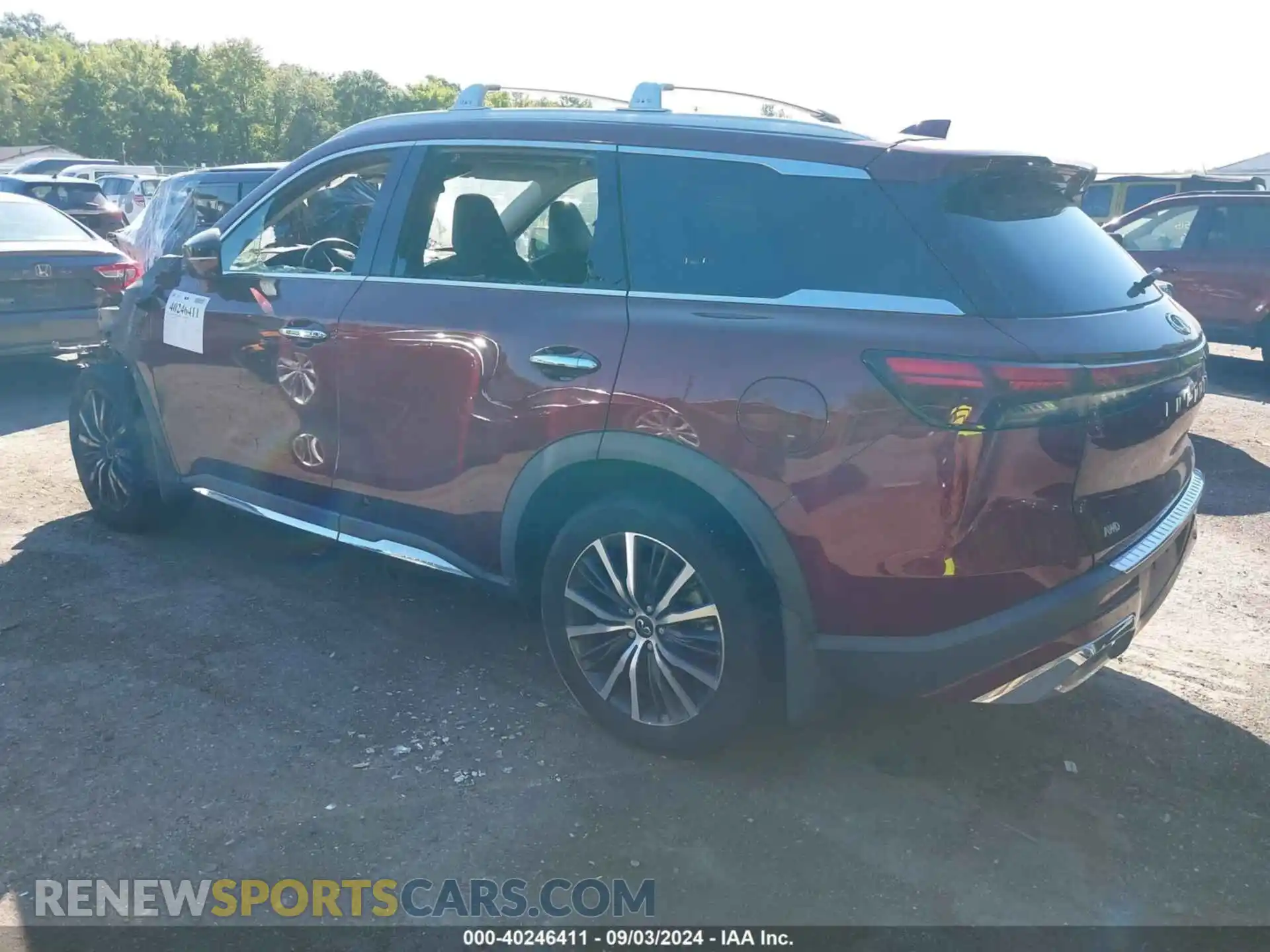 3 Фотография поврежденного автомобиля 5N1DL1GS7NC332783 INFINITI QX60 2022