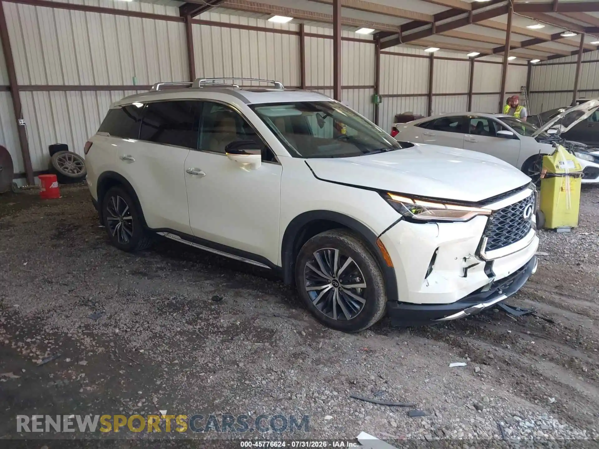 1 Фотография поврежденного автомобиля 5N1DL1GS9NC335474 INFINITI QX60 2022