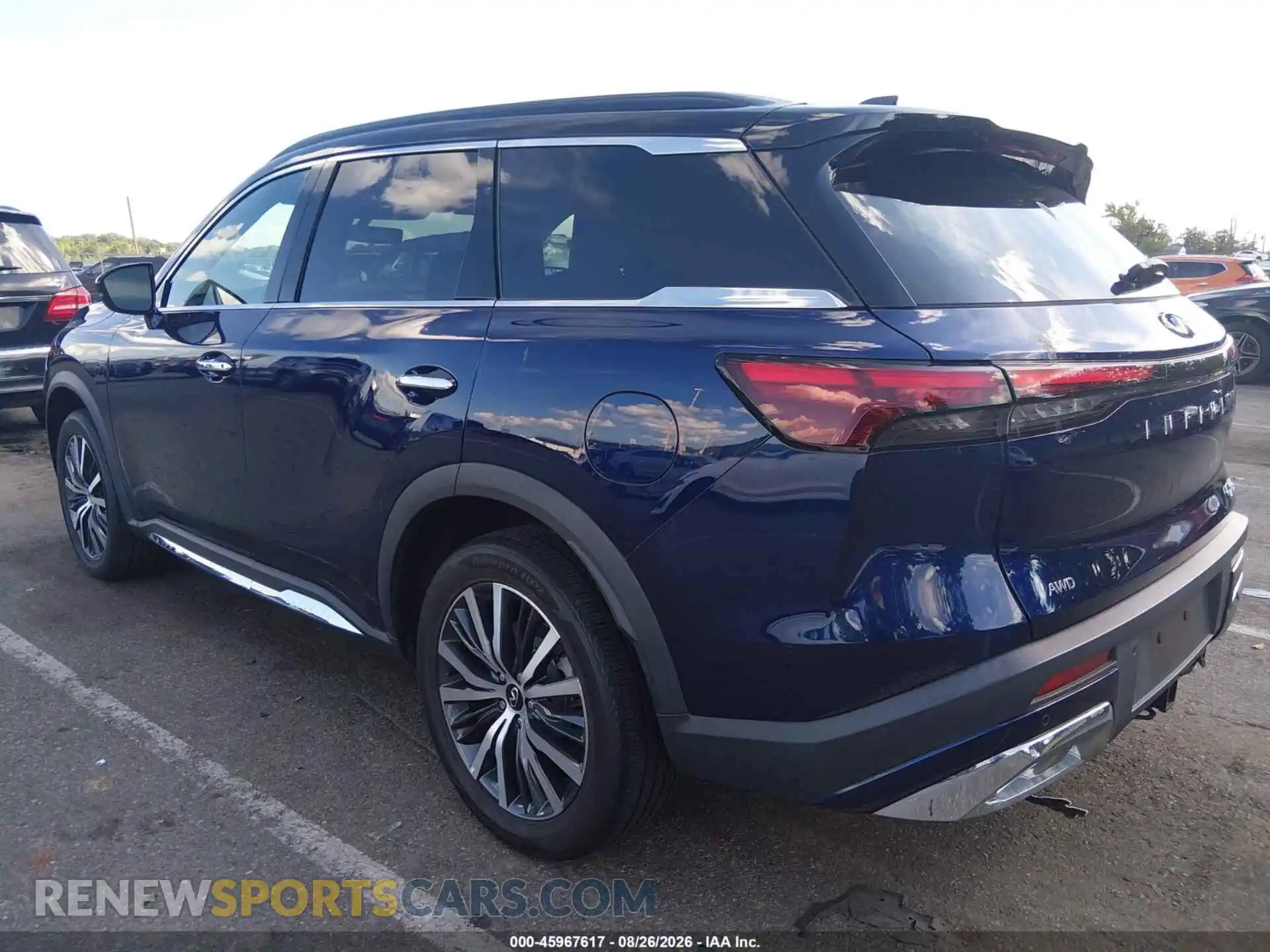 3 Фотография поврежденного автомобиля 5N1DL1HU0NC331538 INFINITI QX60 2022