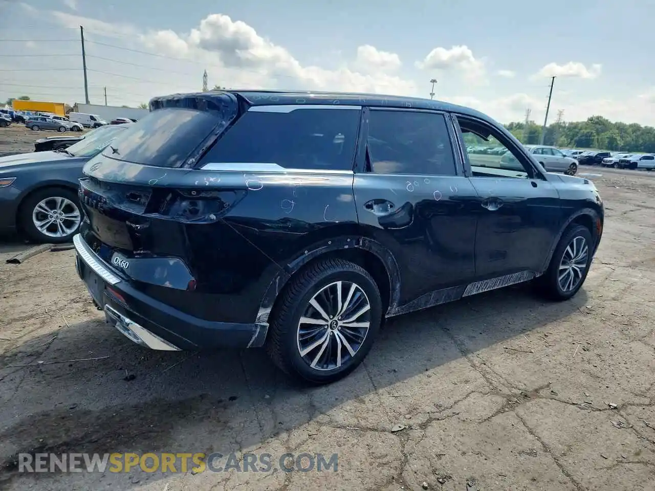 3 Фотография поврежденного автомобиля 5N1DL1HUXNC338514 INFINITI QX60 2022