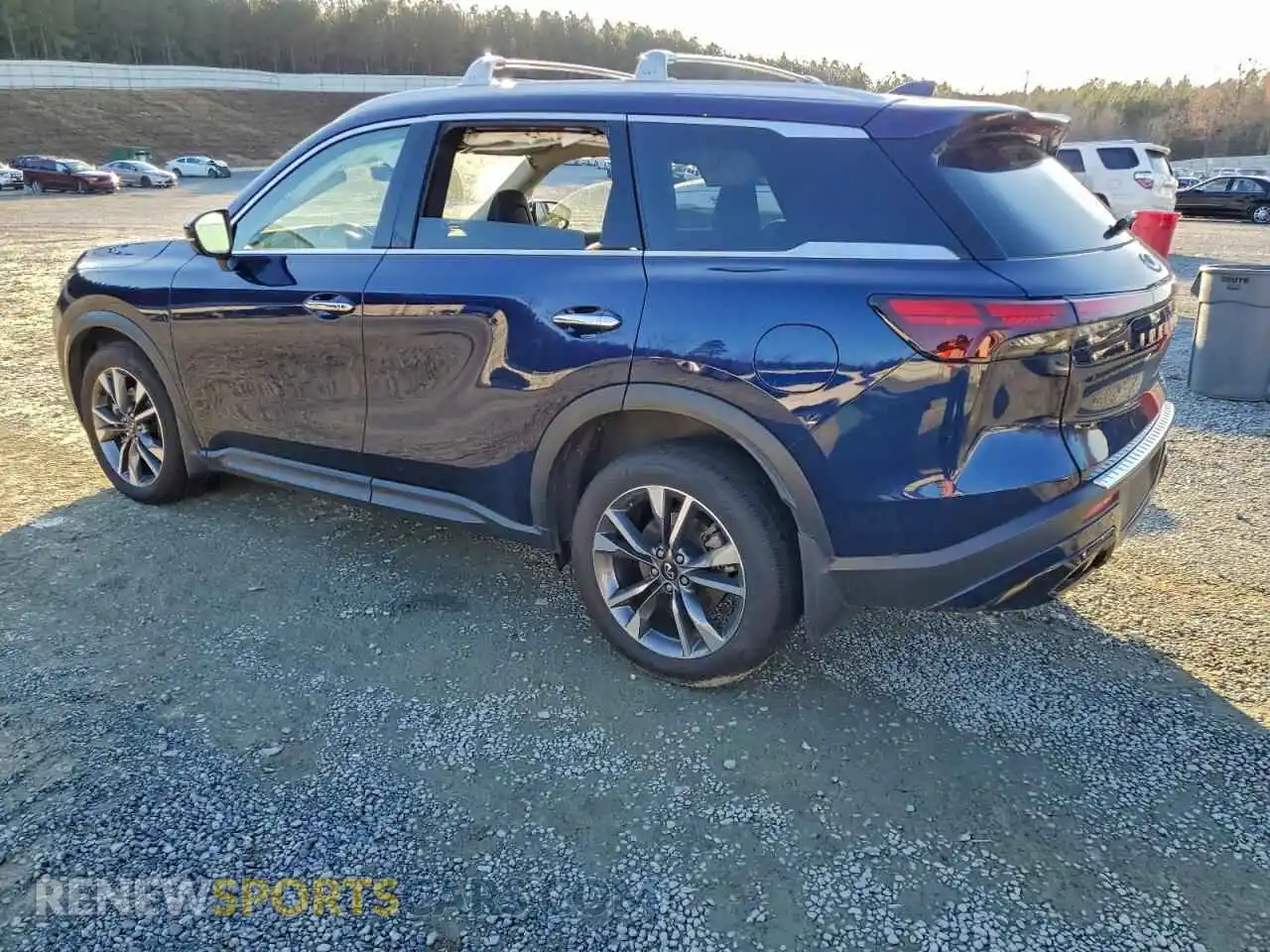 2 Photograph of a damaged car 5N1DL1FR7PC347690 INFINITI QX60 2023