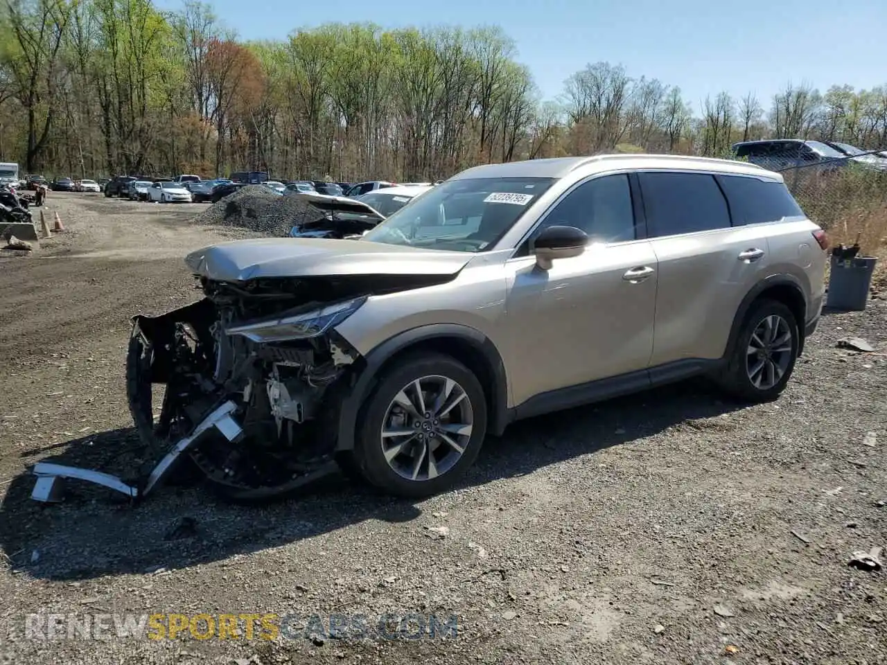 1 Photograph of a damaged car 5N1DL1FS0PC357691 INFINITI QX60 2023