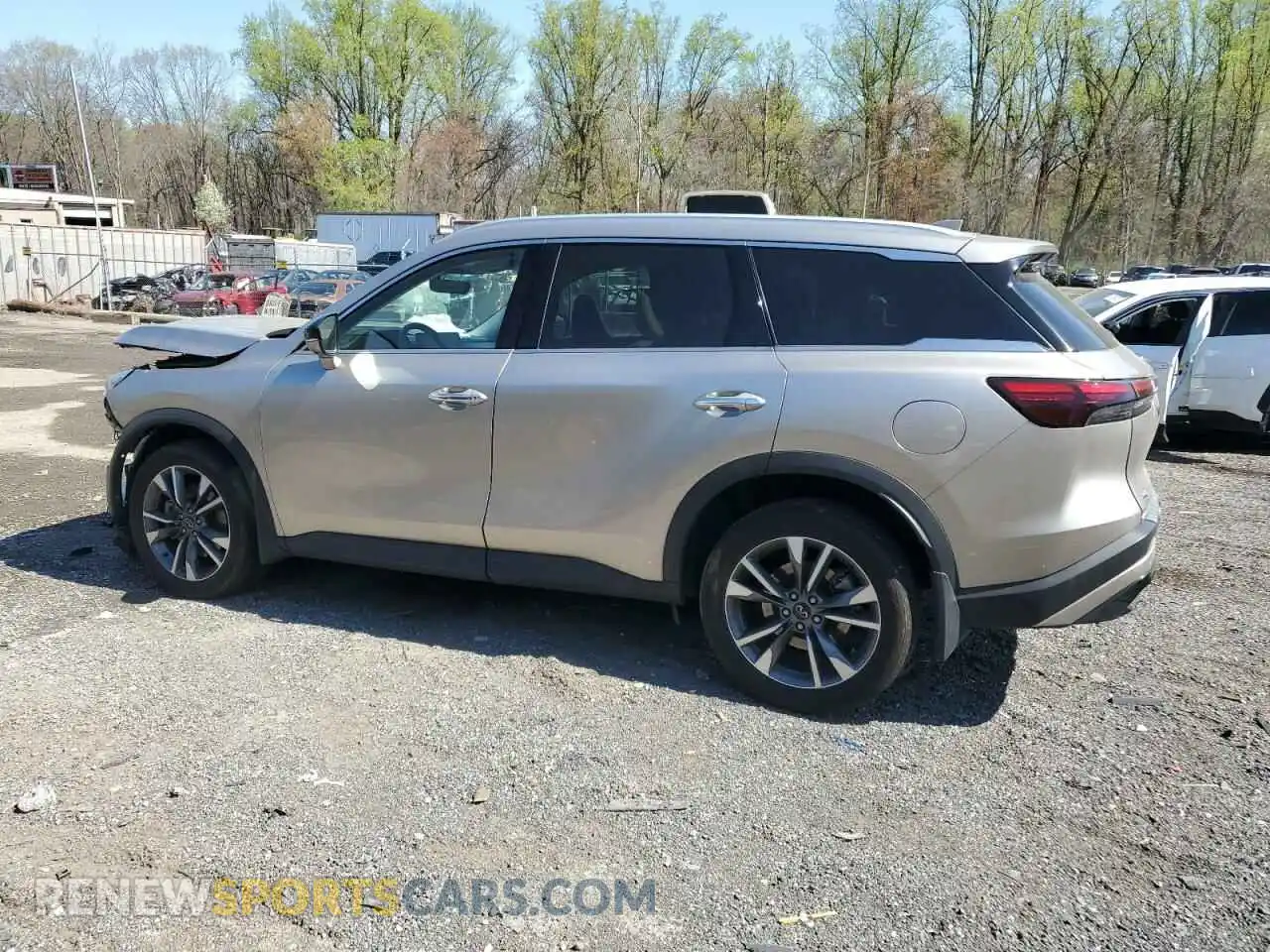 2 Photograph of a damaged car 5N1DL1FS0PC357691 INFINITI QX60 2023