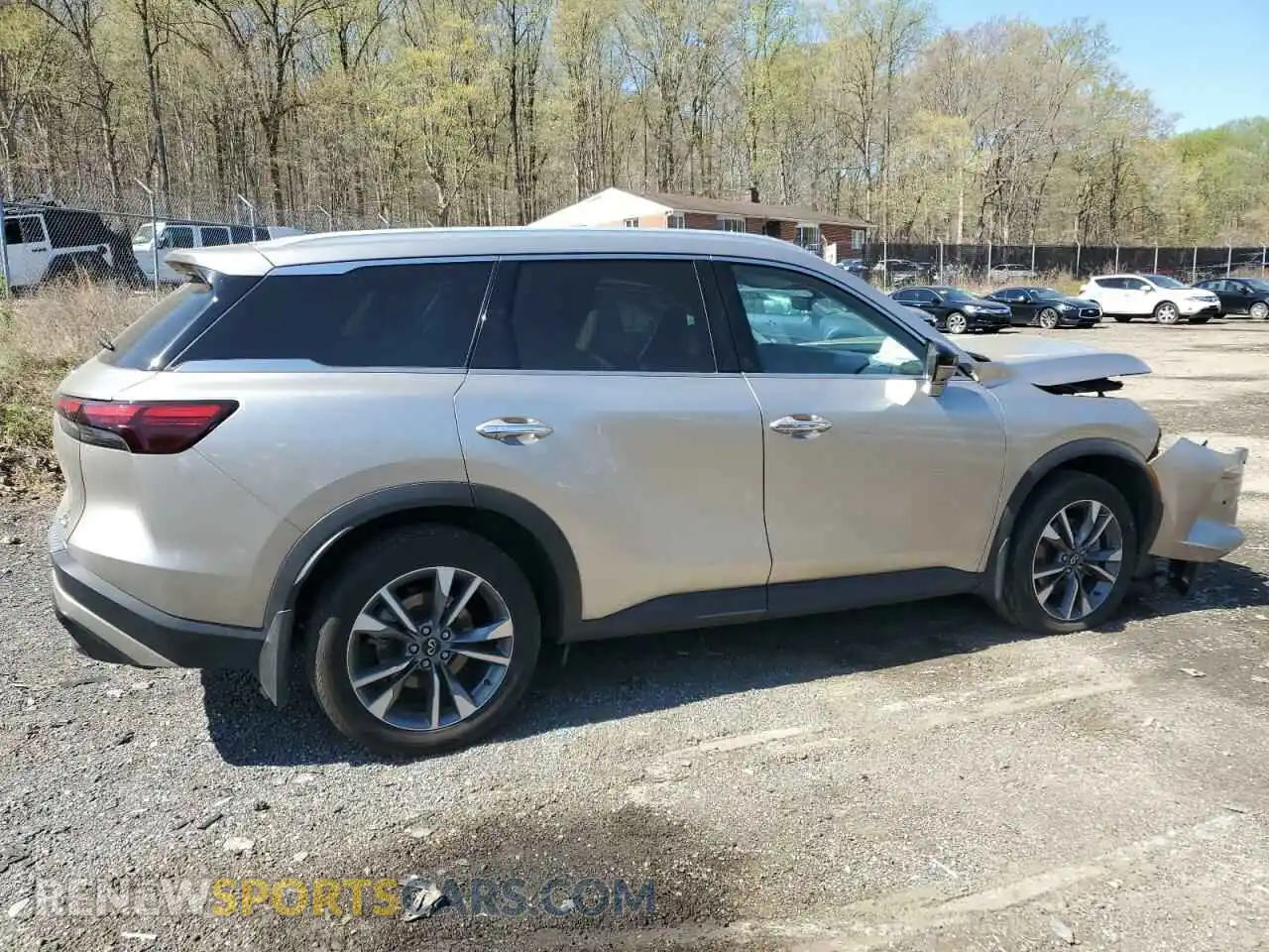 3 Photograph of a damaged car 5N1DL1FS0PC357691 INFINITI QX60 2023
