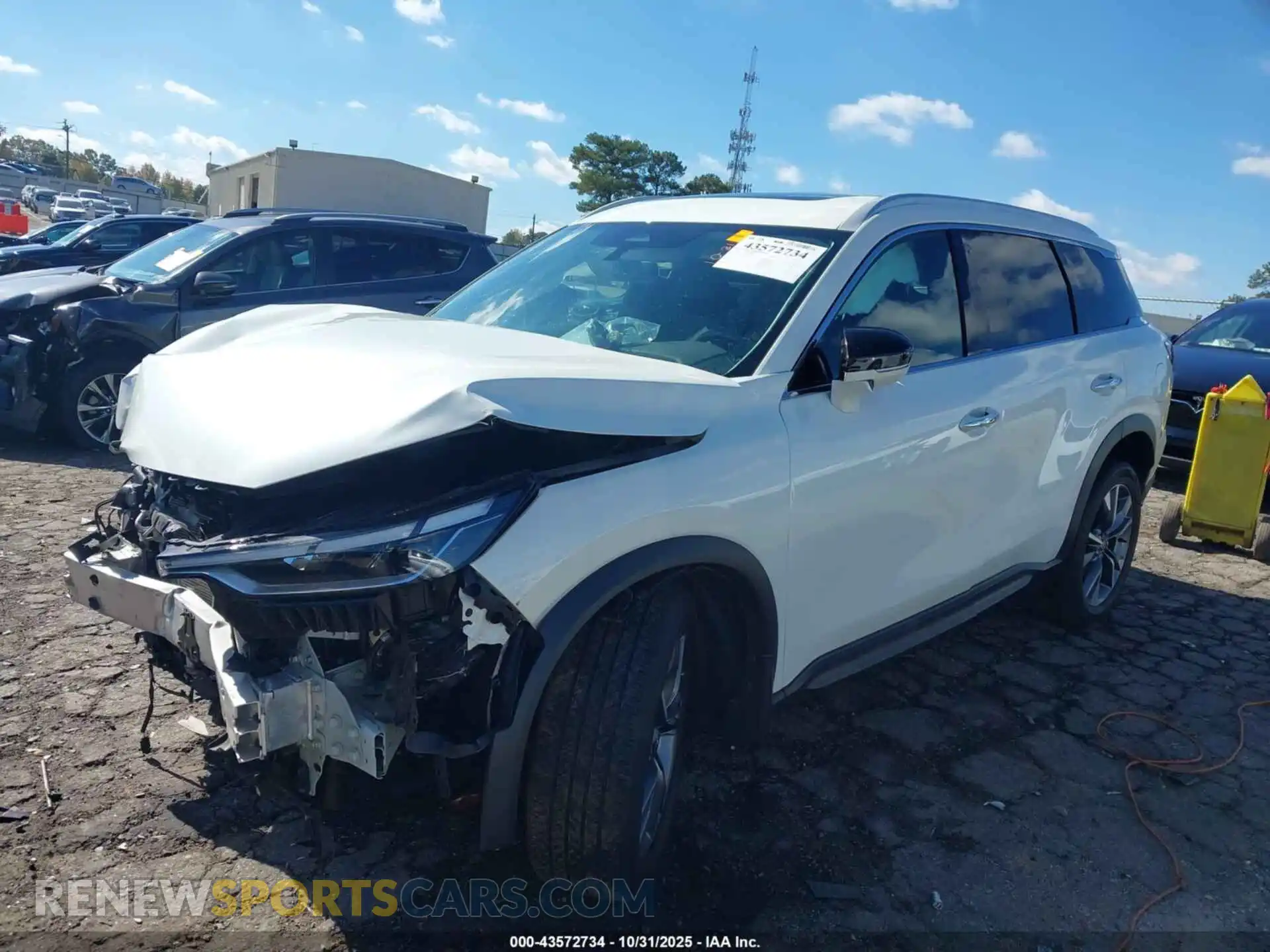 2 Photograph of a damaged car 5N1DL1FS3PC350668 INFINITI QX60 2023