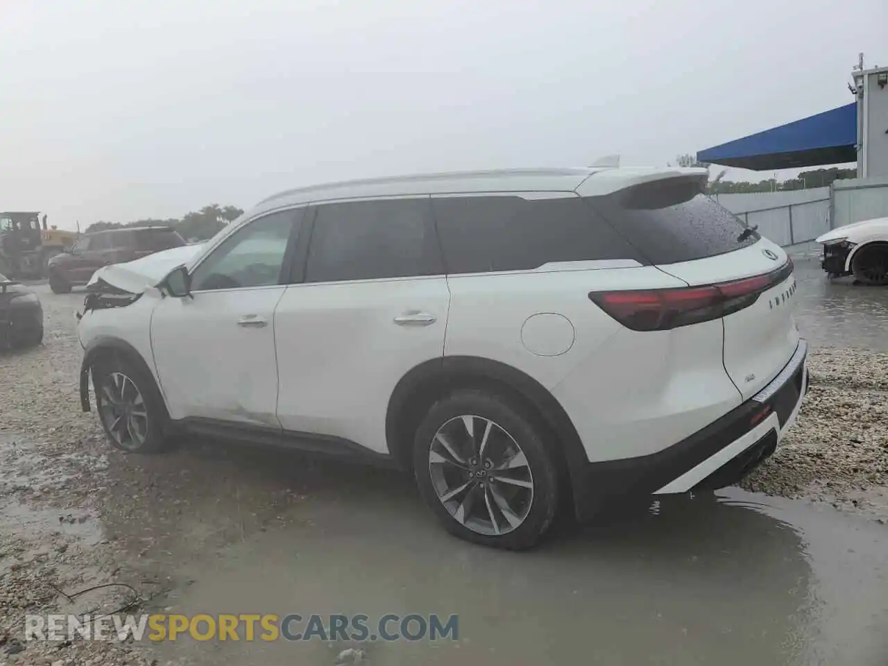 2 Photograph of a damaged car 5N1DL1FS5PC367827 INFINITI QX60 2023