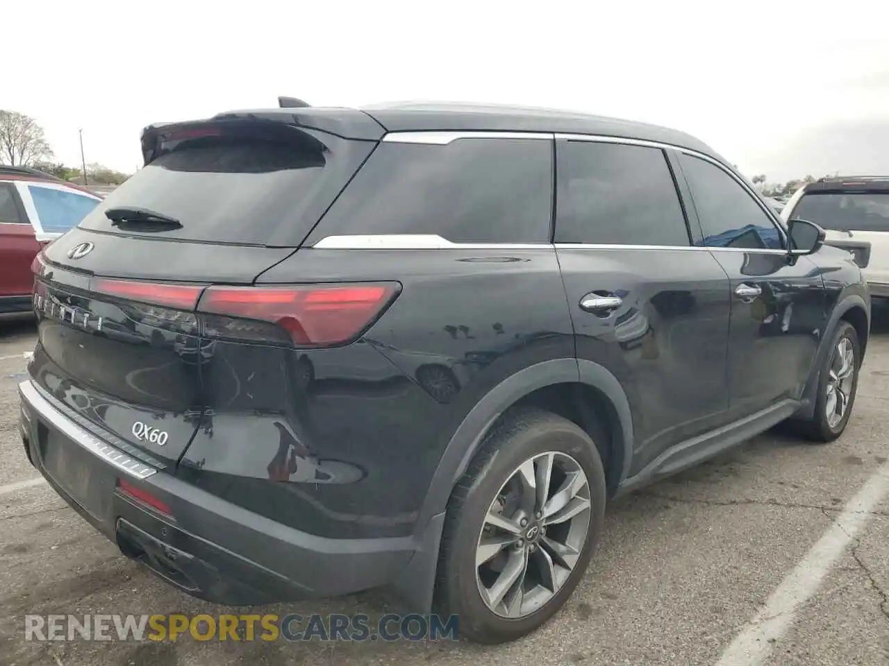 3 fotografías del automóvil dañado 5N1DL1FS5PC368816 INFINITI QX60 2023