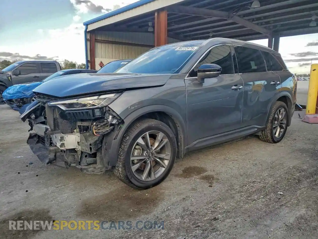1 Photograph of a damaged car 5N1DL1FS7PC359552 INFINITI QX60 2023