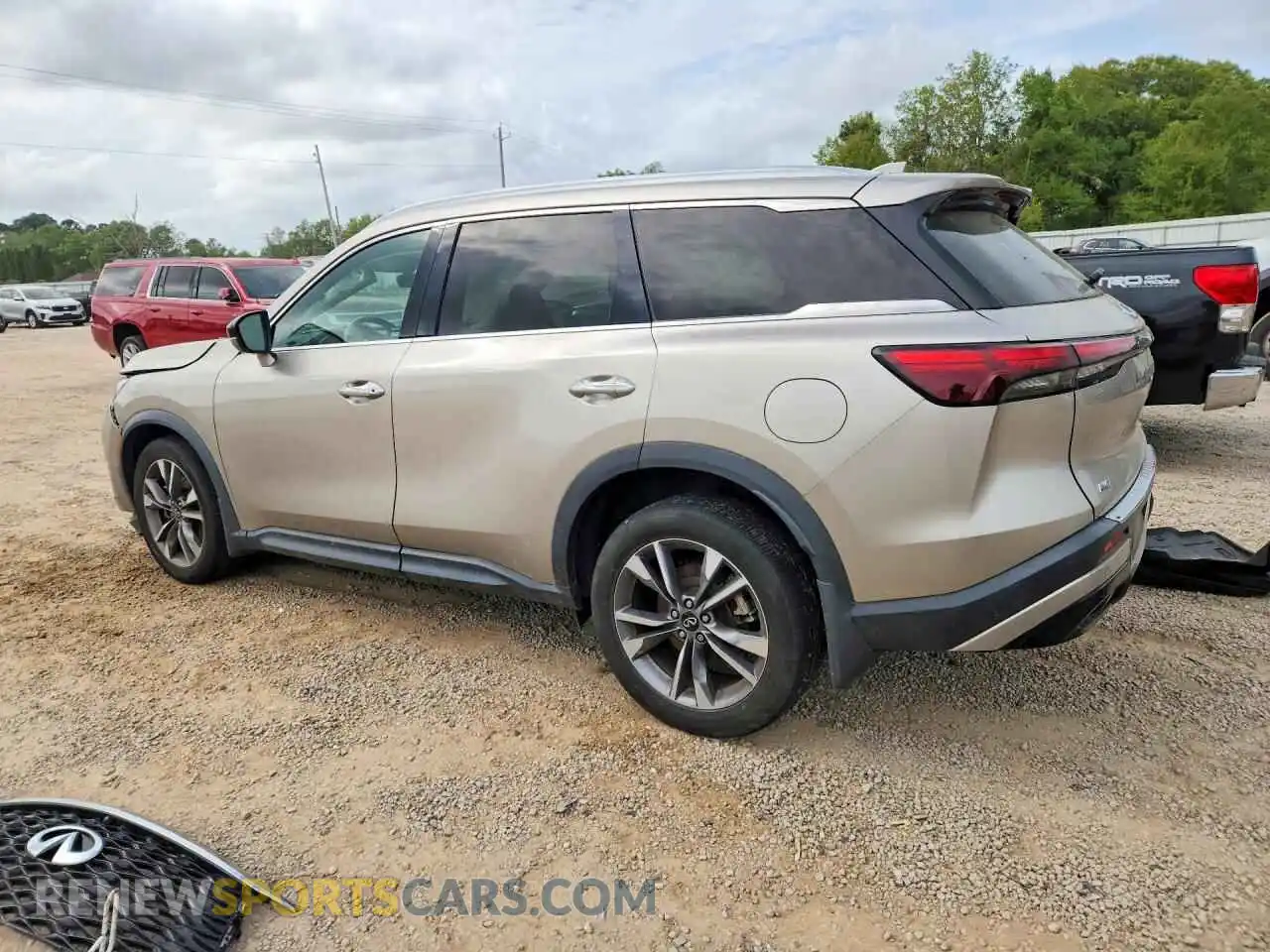 2 Photograph of a damaged car 5N1DL1FS8PC347331 INFINITI QX60 2023