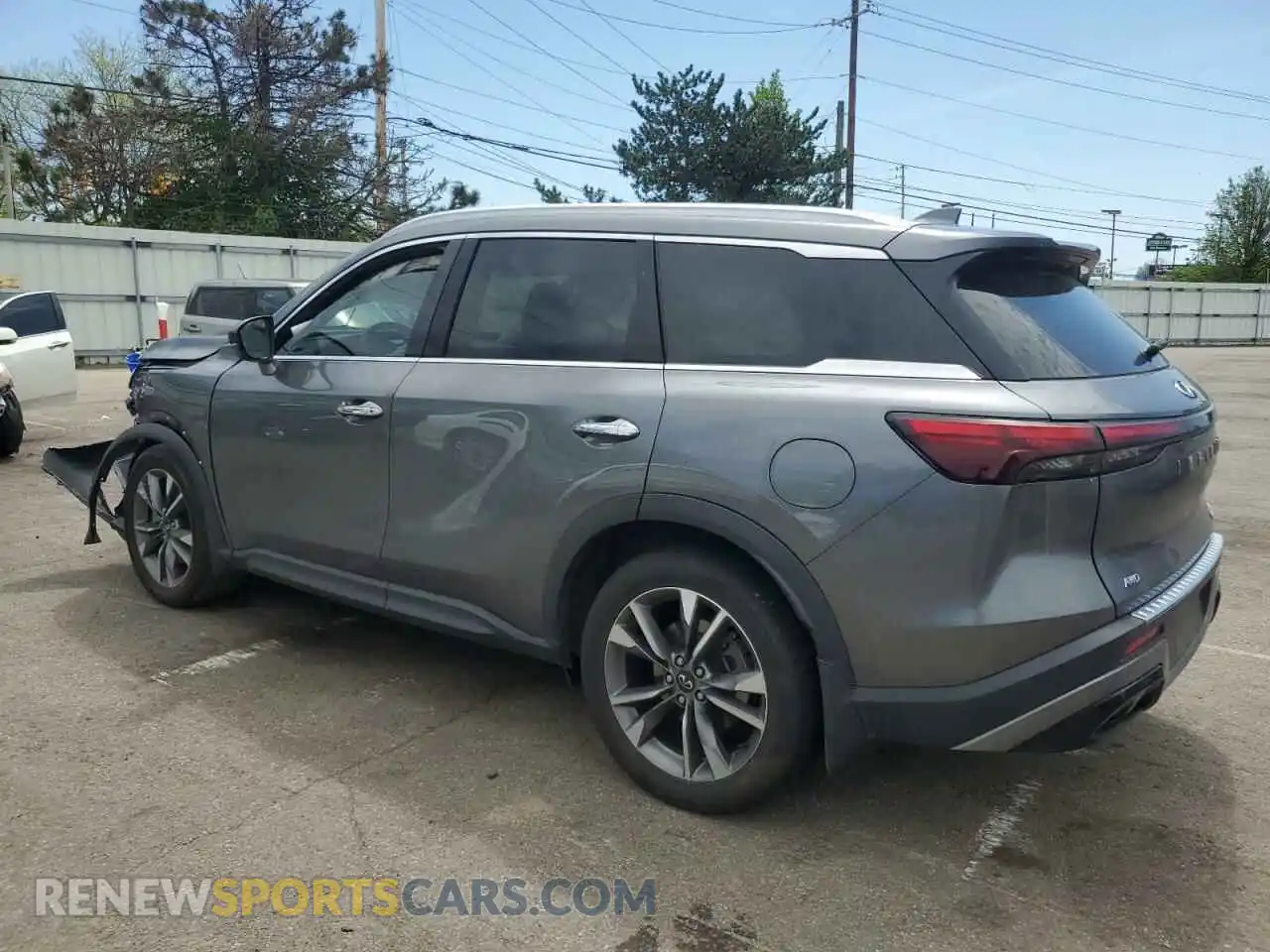 2 Photograph of a damaged car 5N1DL1FSXPC345970 INFINITI QX60 2023