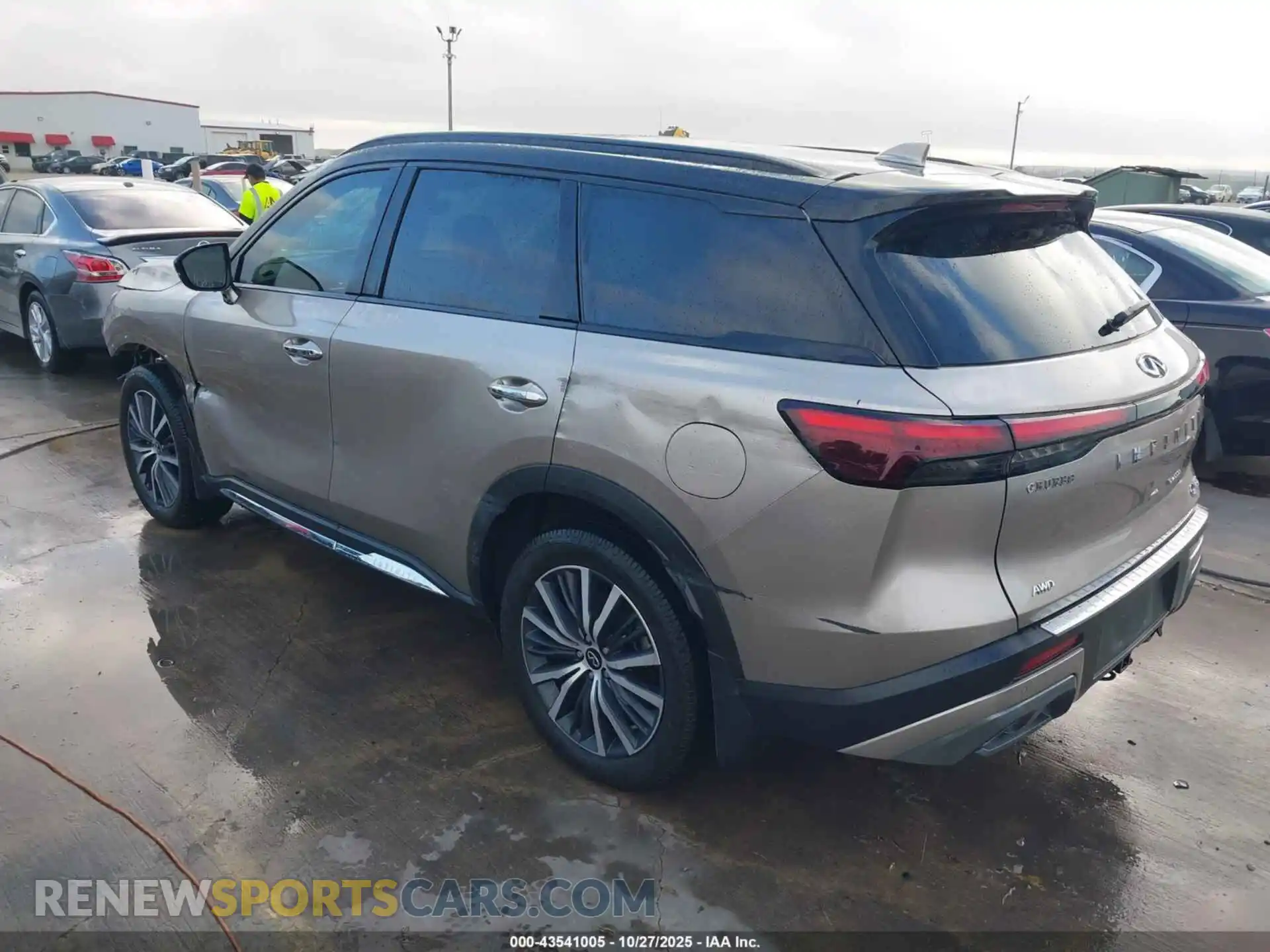 3 Photograph of a damaged car 5N1DL1GS2PC332841 INFINITI QX60 2023