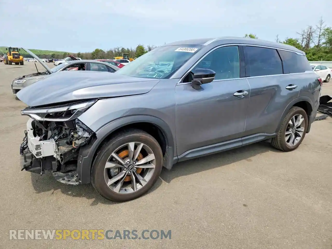1 Photograph of a damaged car 5N1DL1FS3RC357154 INFINITI QX60 2024